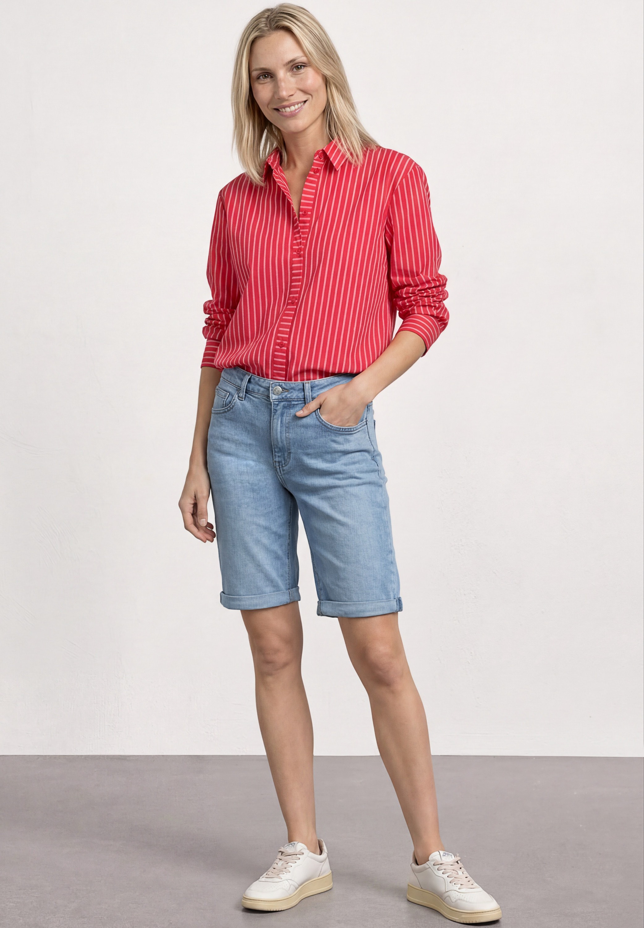 STREET ONE Comfort-fit-Jeans Middle Waist