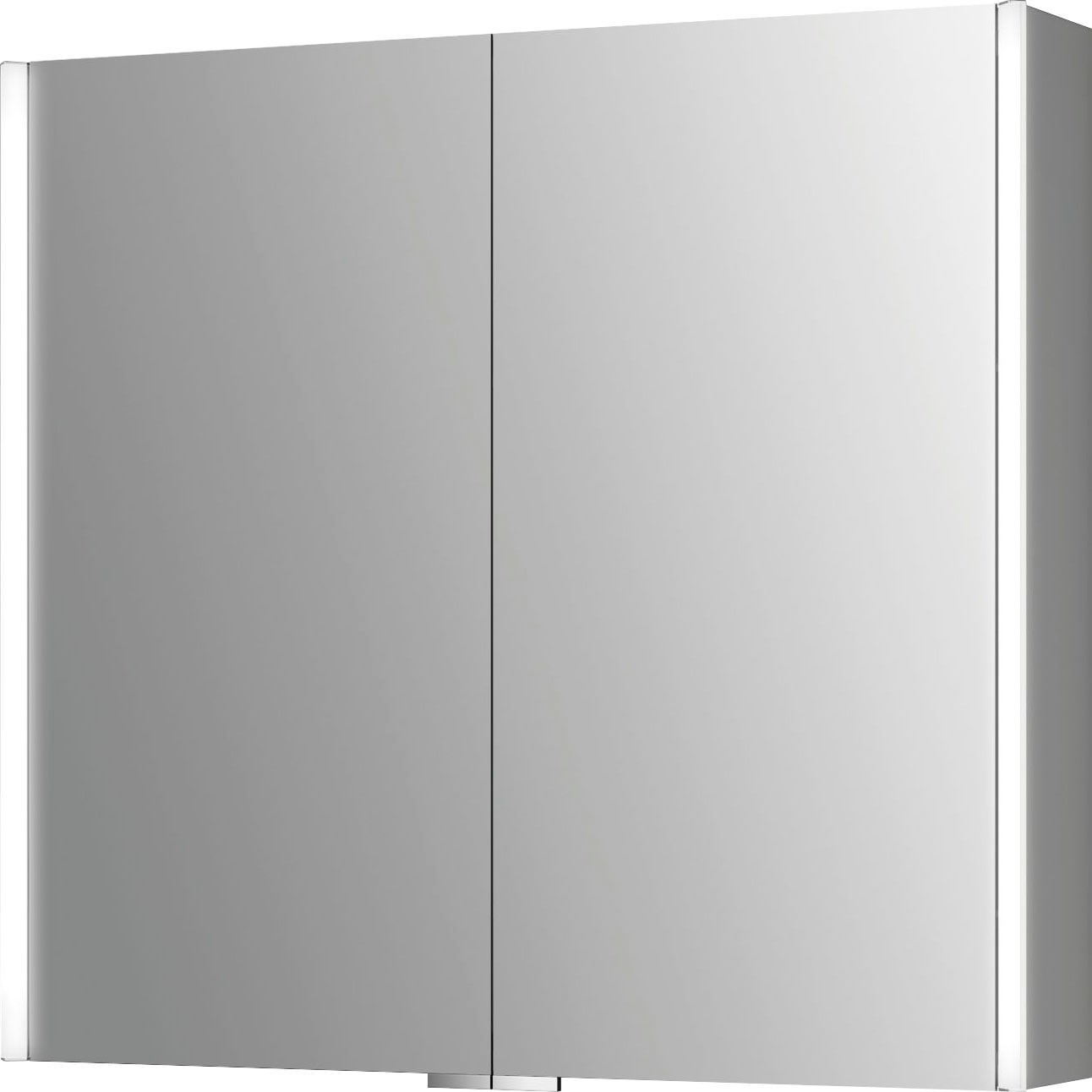 jokey Alu »Dekor | Spiegelschrank kaufen breit Aluminium, BAUR LED«, 65,4cm