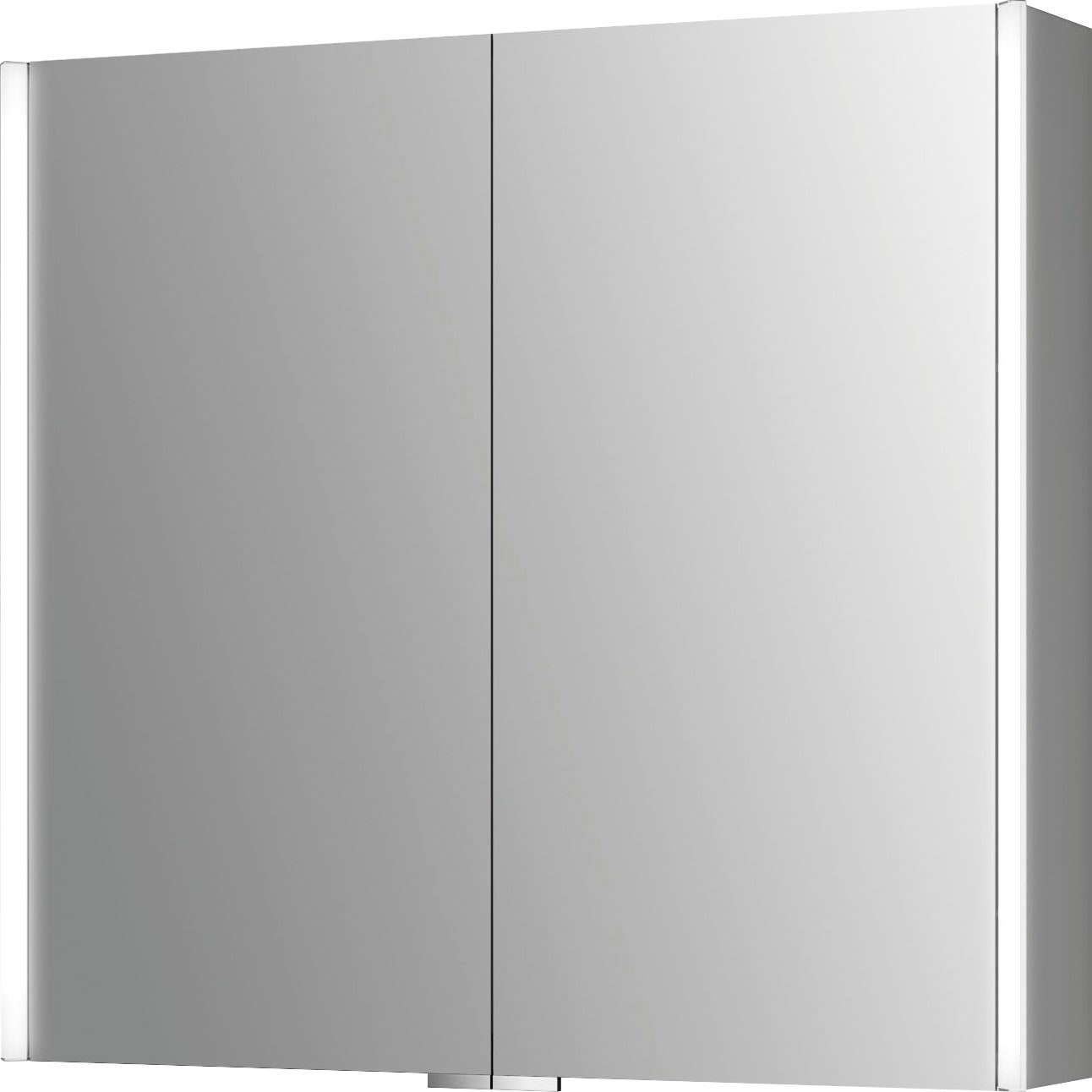 jokey Spiegelschrank "StyleAlu" 80 x 73,5 x 16,5 cm
