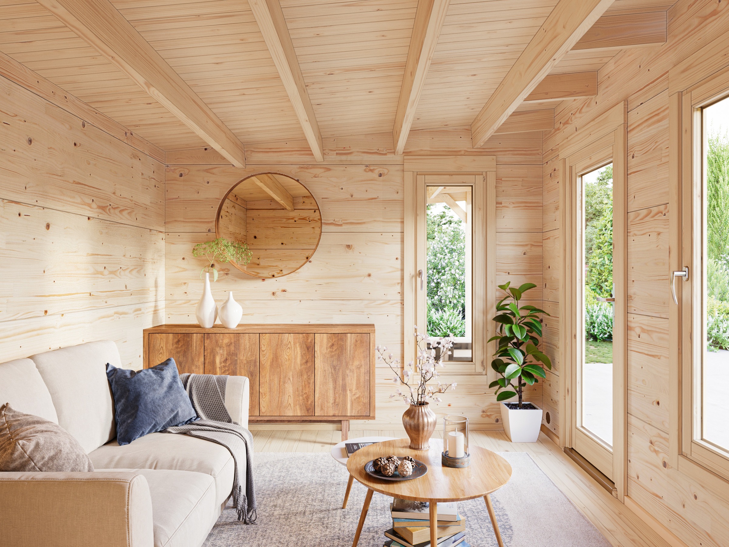 Palmako Gartenhaus »Grace« verschiedene Farben