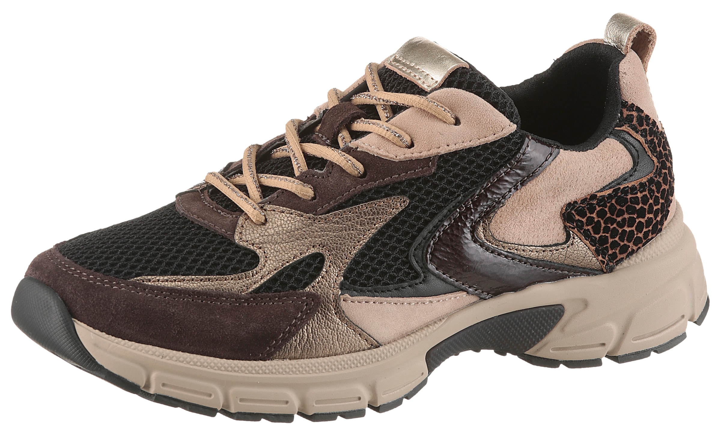 Gabor Keilsneaker "FLORENZ", Plateau, Schnürschuh, Halbschuh in komfortable günstig online kaufen