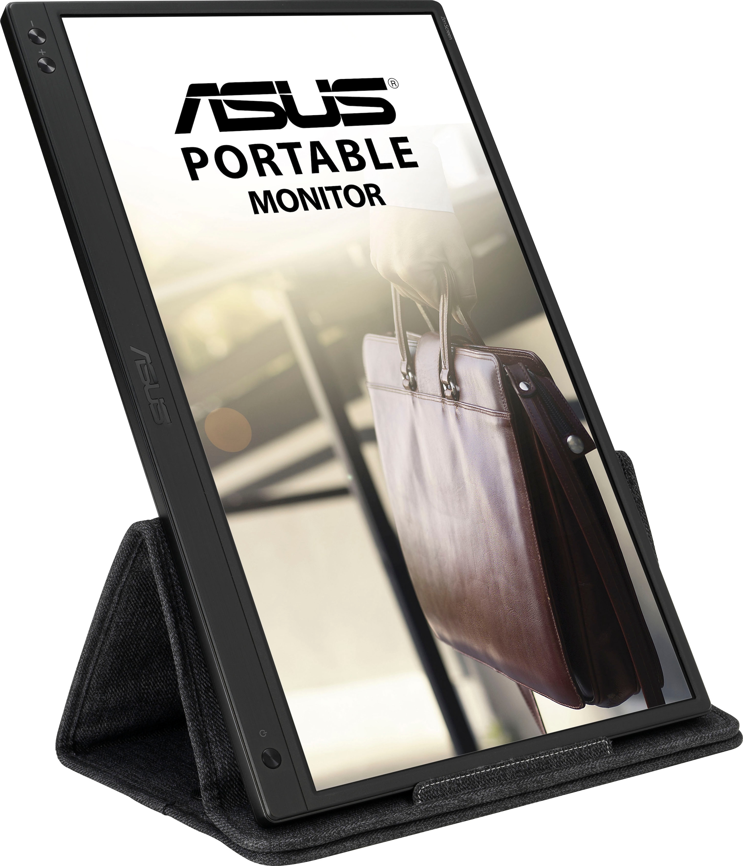 Asus Portabler Monitor »MB166B«, 40 cm/16 Zoll, 1920 x 1080 px, Full HD, 25 ms Reaktionszeit, 60 Hz