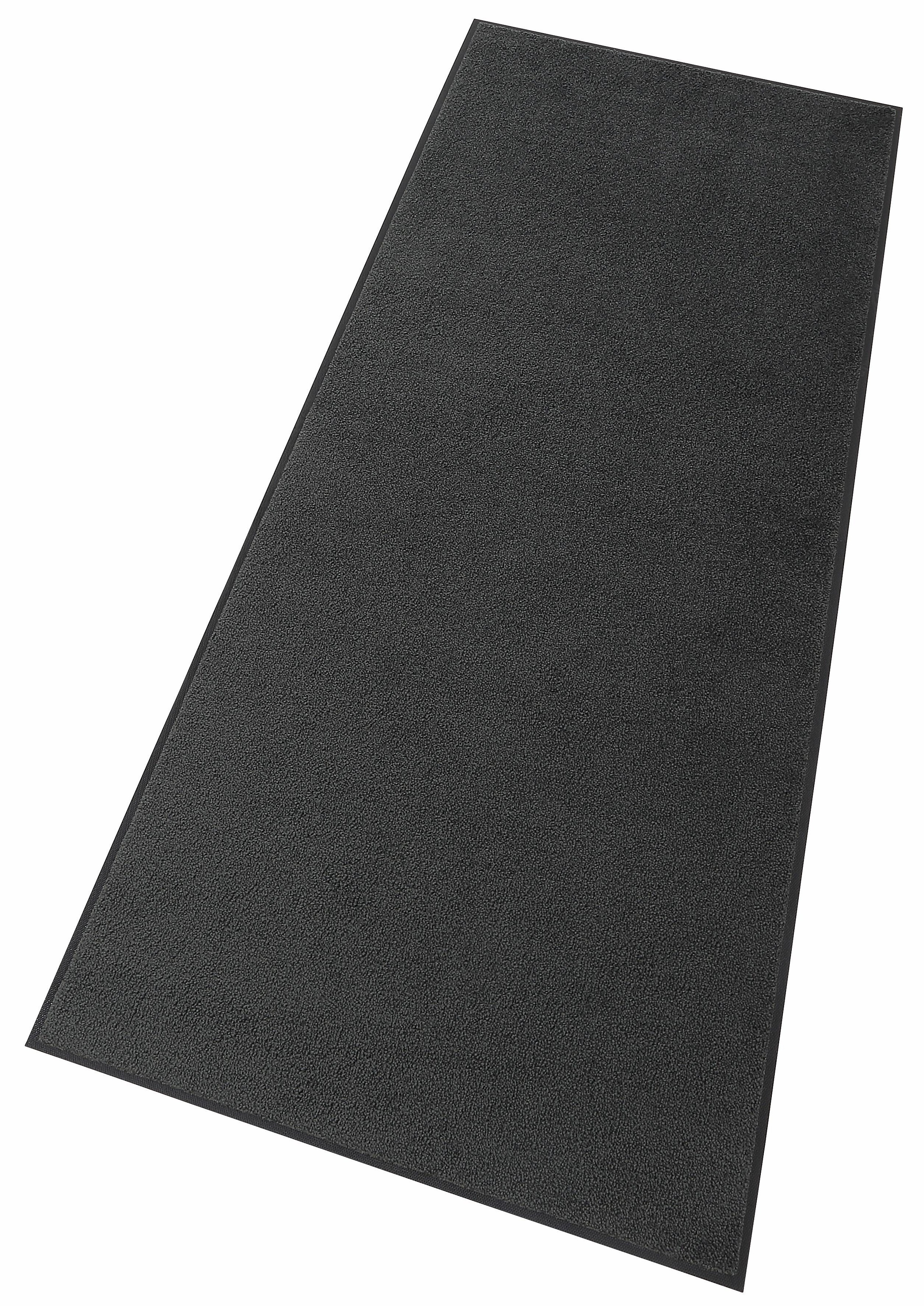 Fußmatte "Original Uni, Schmutzfangteppich" Gr. 18, grau (anthrazit), B:75cm H:9mm L:120cm, Kunstfaser, WASH+DRY BY KLEEN-TEX, Teppiche, Fußmatte, Schmutzmatte, rutschhemmend, auch als Läufer erhältlich 2