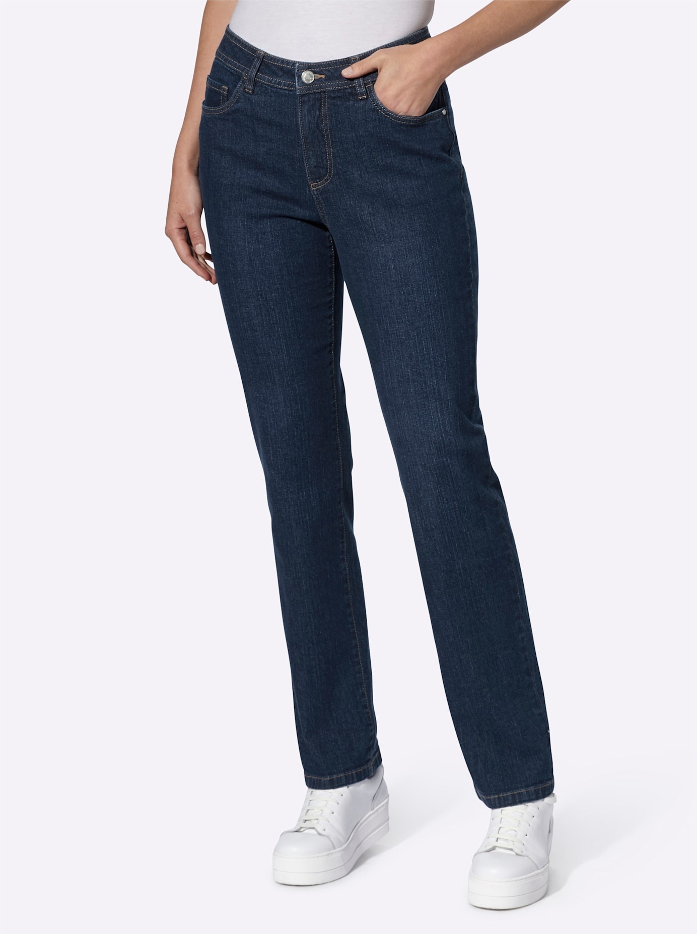 Casual Looks 5-Pocket-Jeans, (1 tlg.) günstig online kaufen