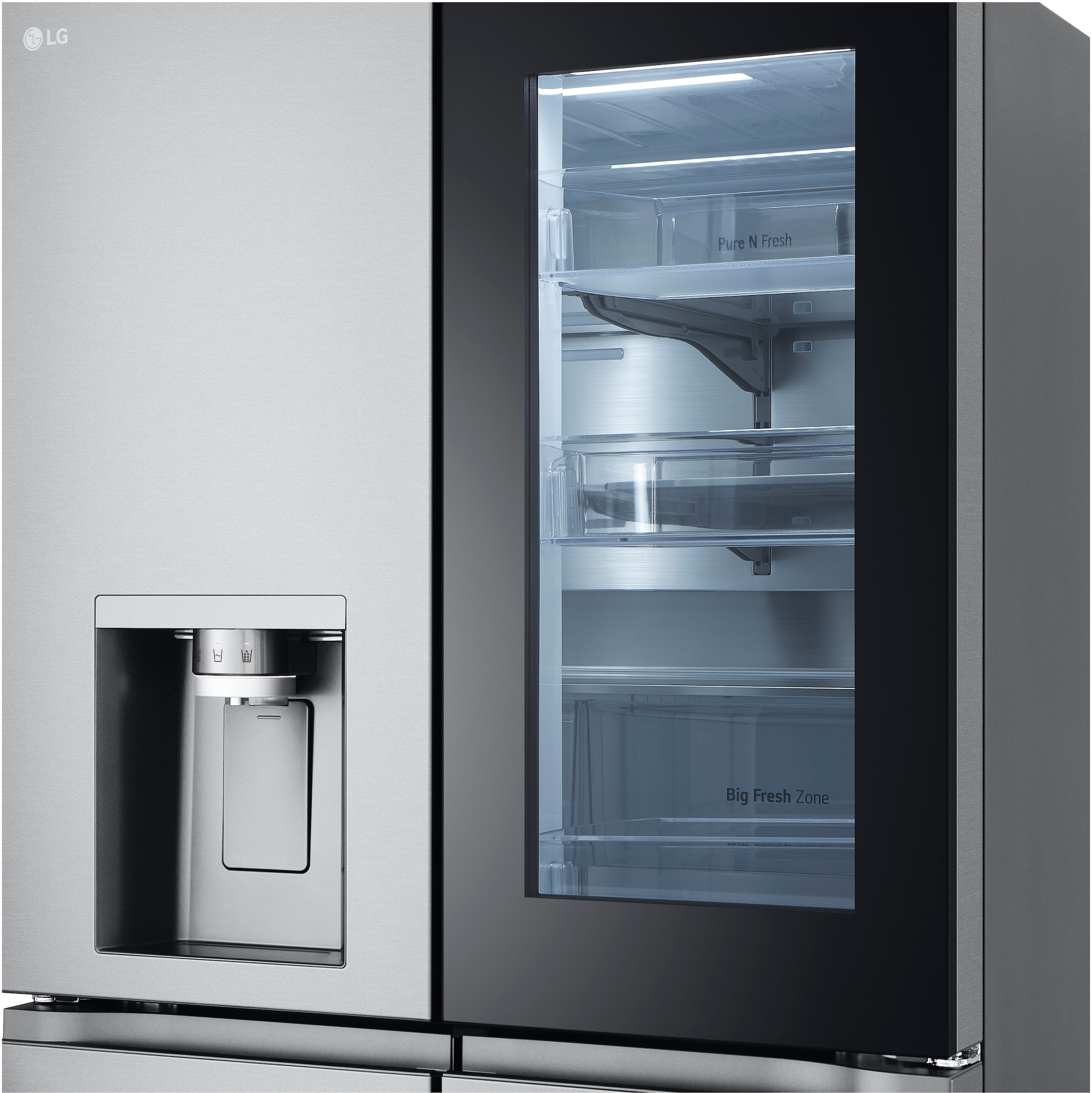 LG Multi Door »GMG960MBJE«, InstaView® Multi-Door