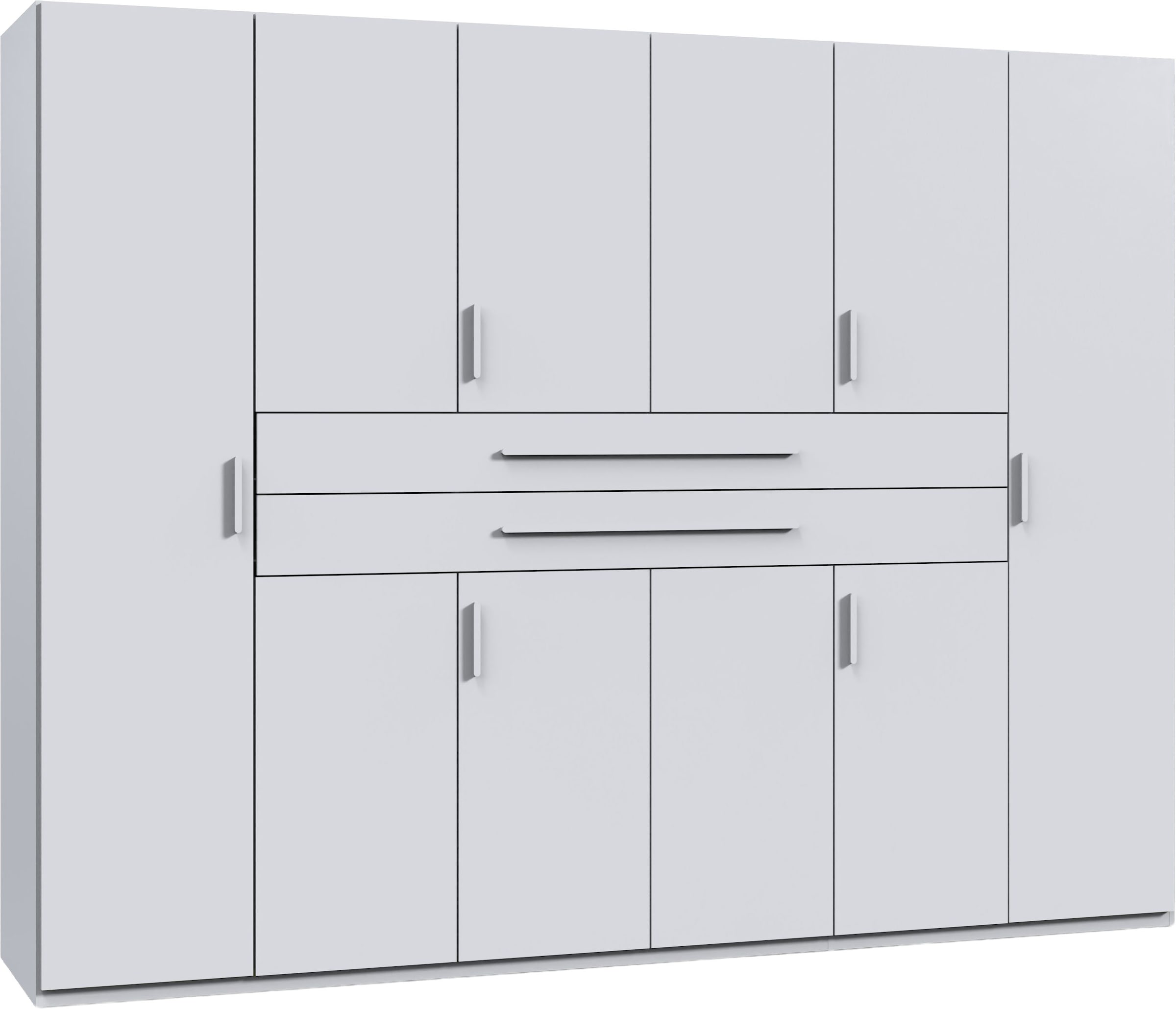Wimex Drehtürenschrank "Digit, erhältlich in den Breiten 180cm, 225cm oder 270cm" Schlafzimmer Schrank Bestseller in moderner Optik, Kleiderschrank inkl. zwei Schubkästen in zentraler Höhe