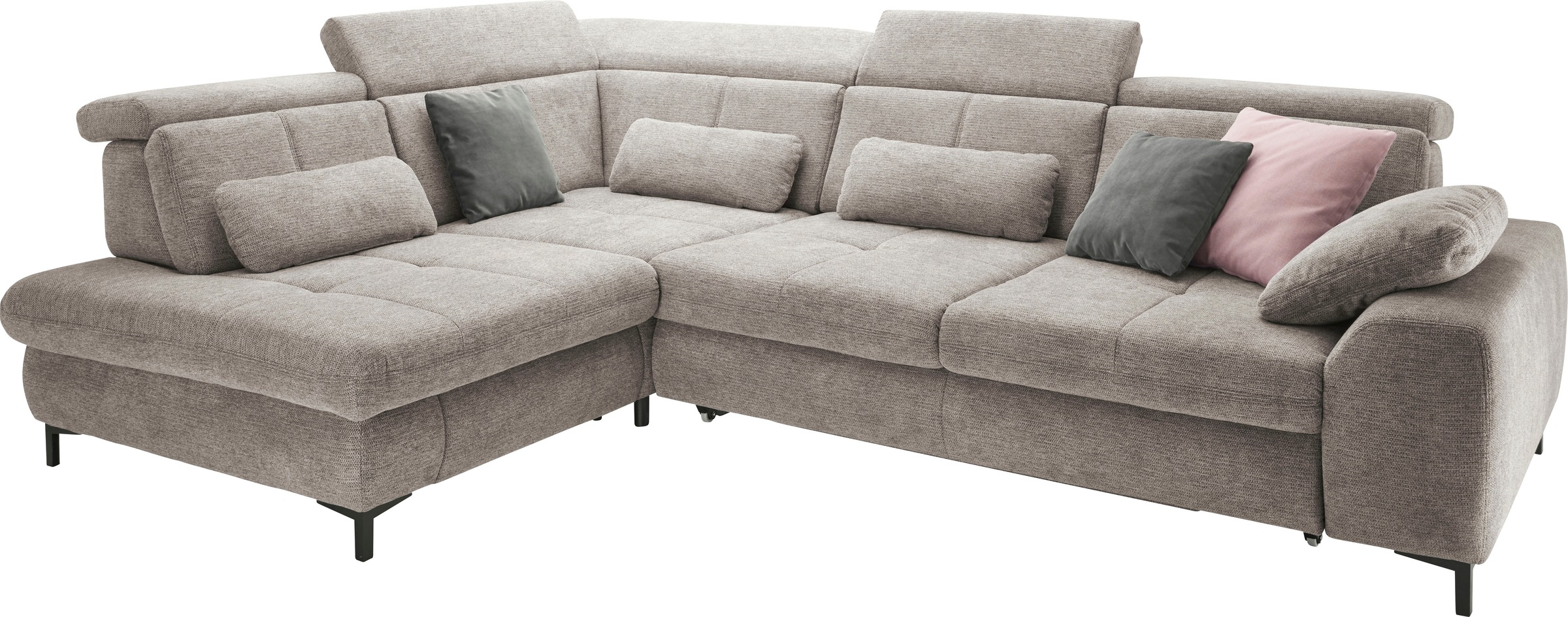 Thumbnail - set one by Musterring Ecksofa Kaltschaumpolsterung, Flachgewebe, whlw. mit Funktionen, Sitzhöhe 49