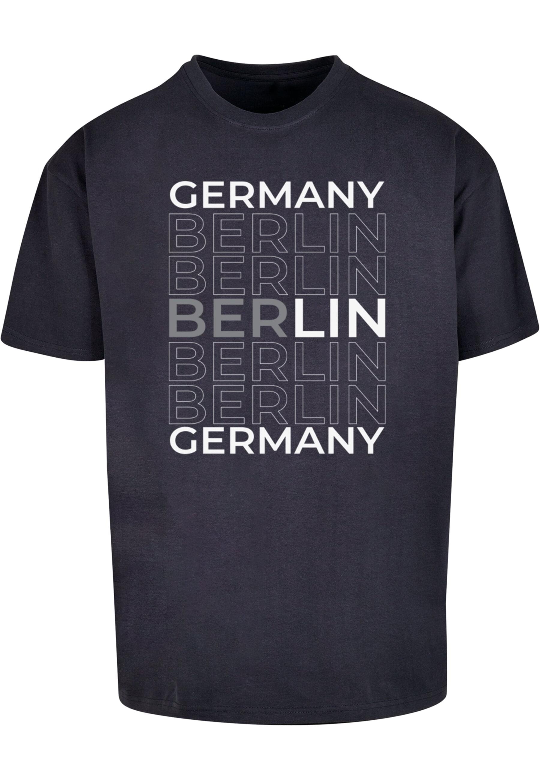 Merchcode T-Shirt "Merchcode Herren Berlin X Heavy Oversize Tee" günstig online kaufen