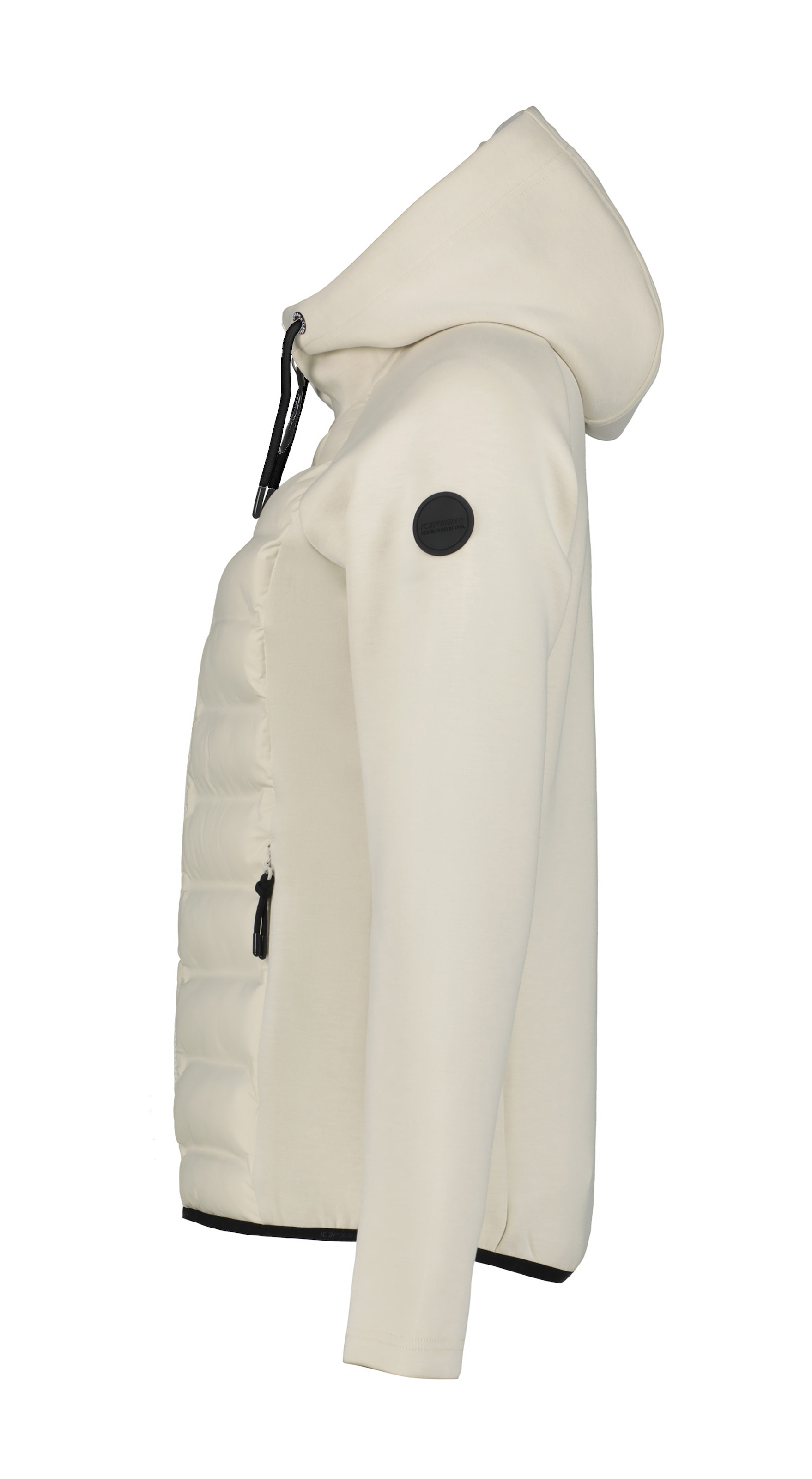 Icepeak Strickfleecejacke »ASHBURN«, (1 St.), mit Kapuze