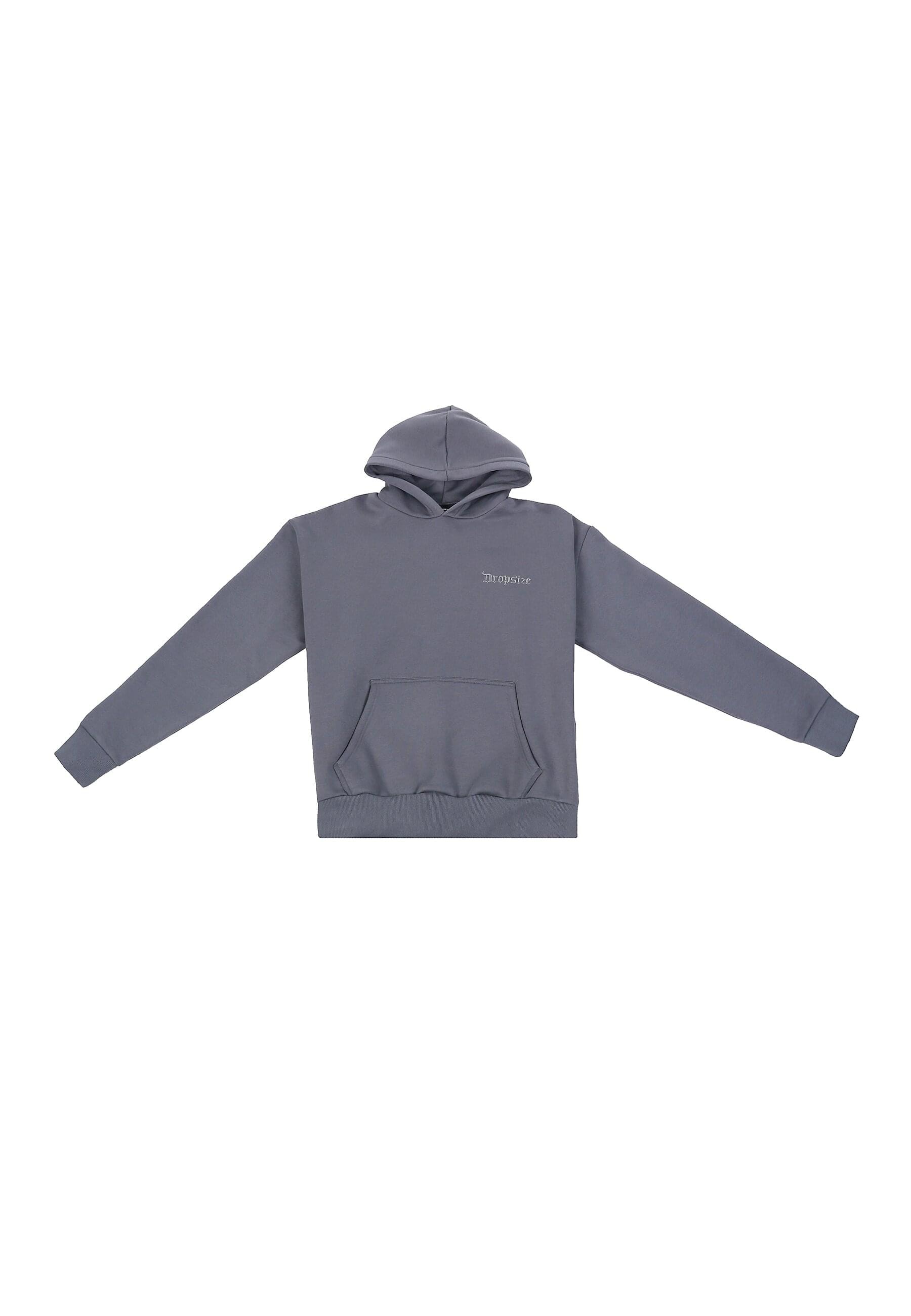 Dropsize Kapuzensweatshirt "Dropsize HEAVY OVERSIZE EMBO HOODIE" 1 Stk. tlg günstig online kaufen