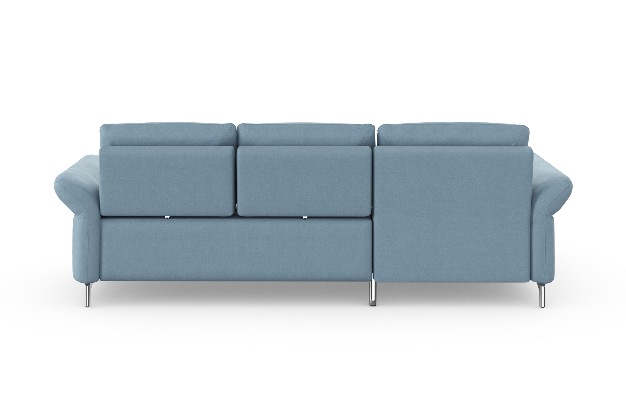 Home Affaire Palm Beach L-Shape Corner Sofa Light Blue 6