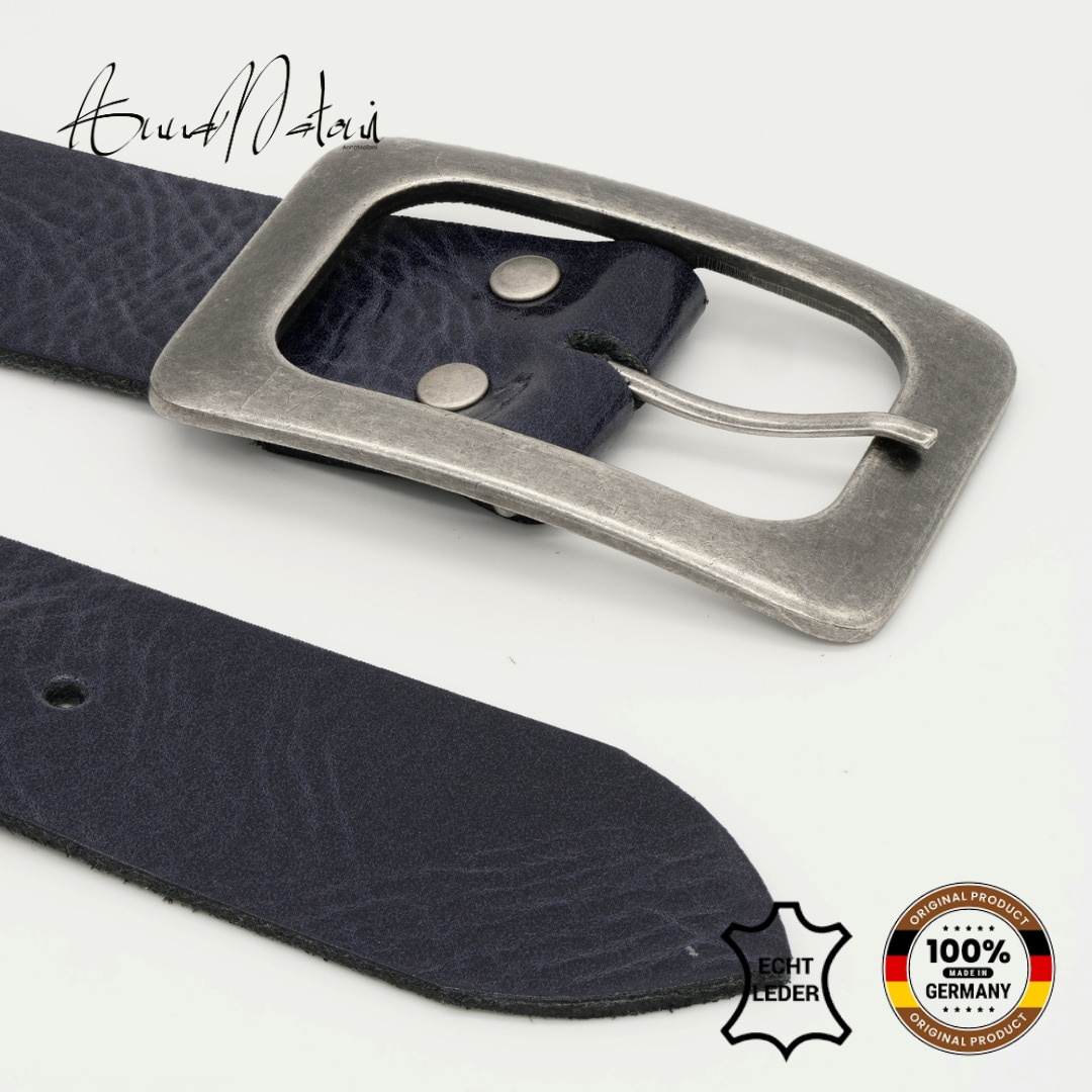 AnnaMatoni Ledergürtel »AnnaMatoni Leder Gürtel Blu«