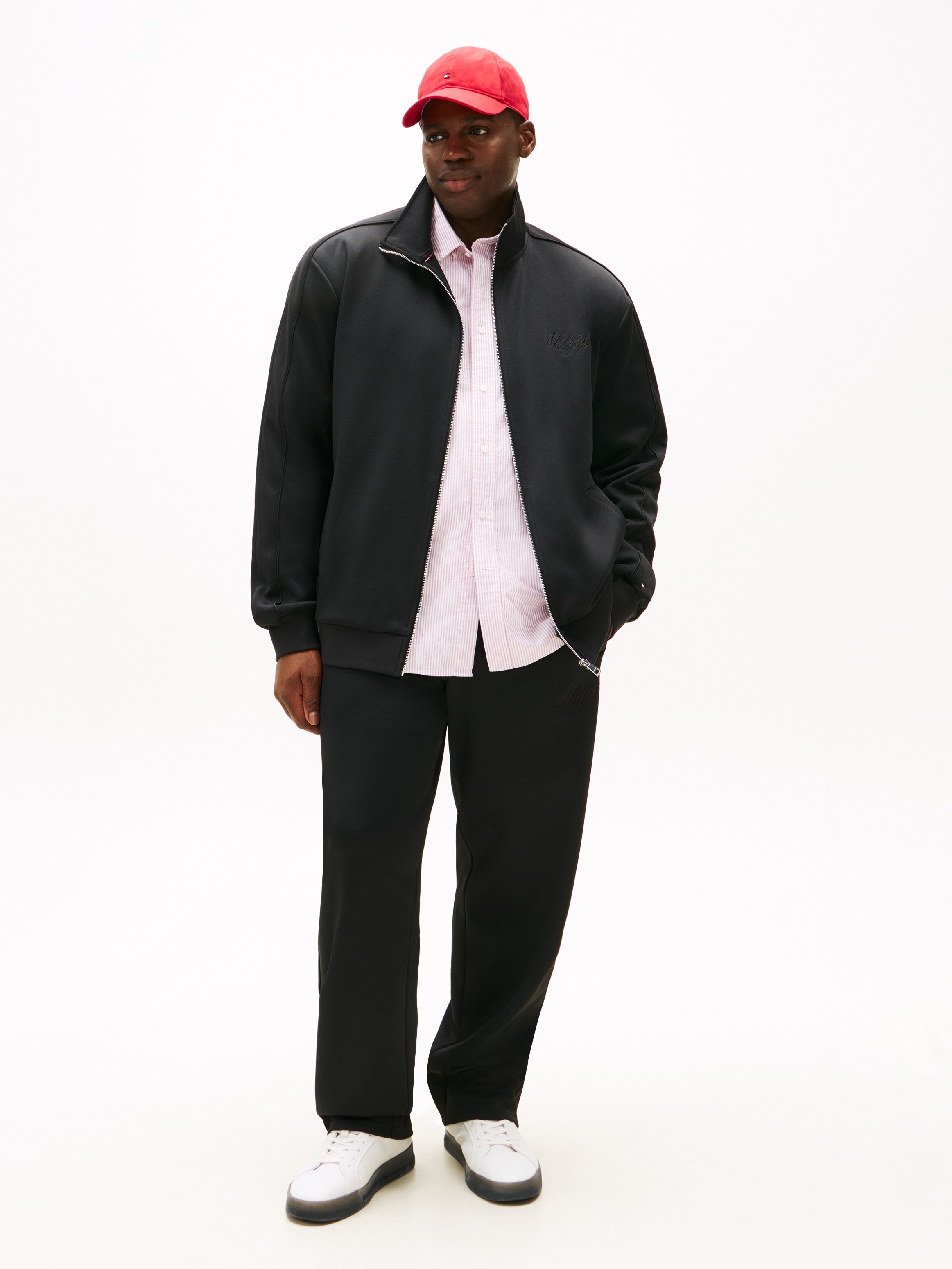 Tommy Hilfiger Big & Tall Stoffhose »BT-MODERN ATH TRACKPANTS«  elastischer Bund mit Tunnelzug, Große Größen