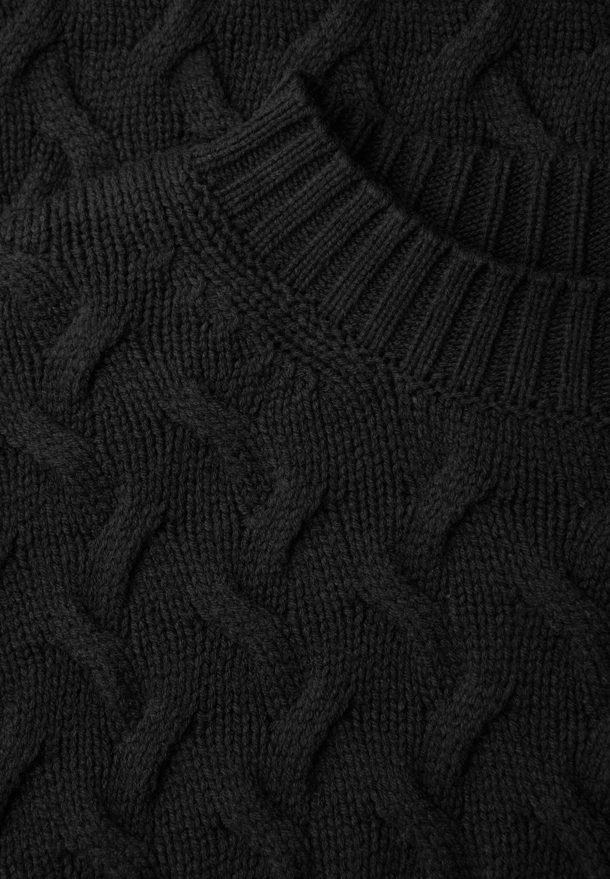 STREET ONE STUDIO Stehkragenpullover im soften Baumwoll-Mix