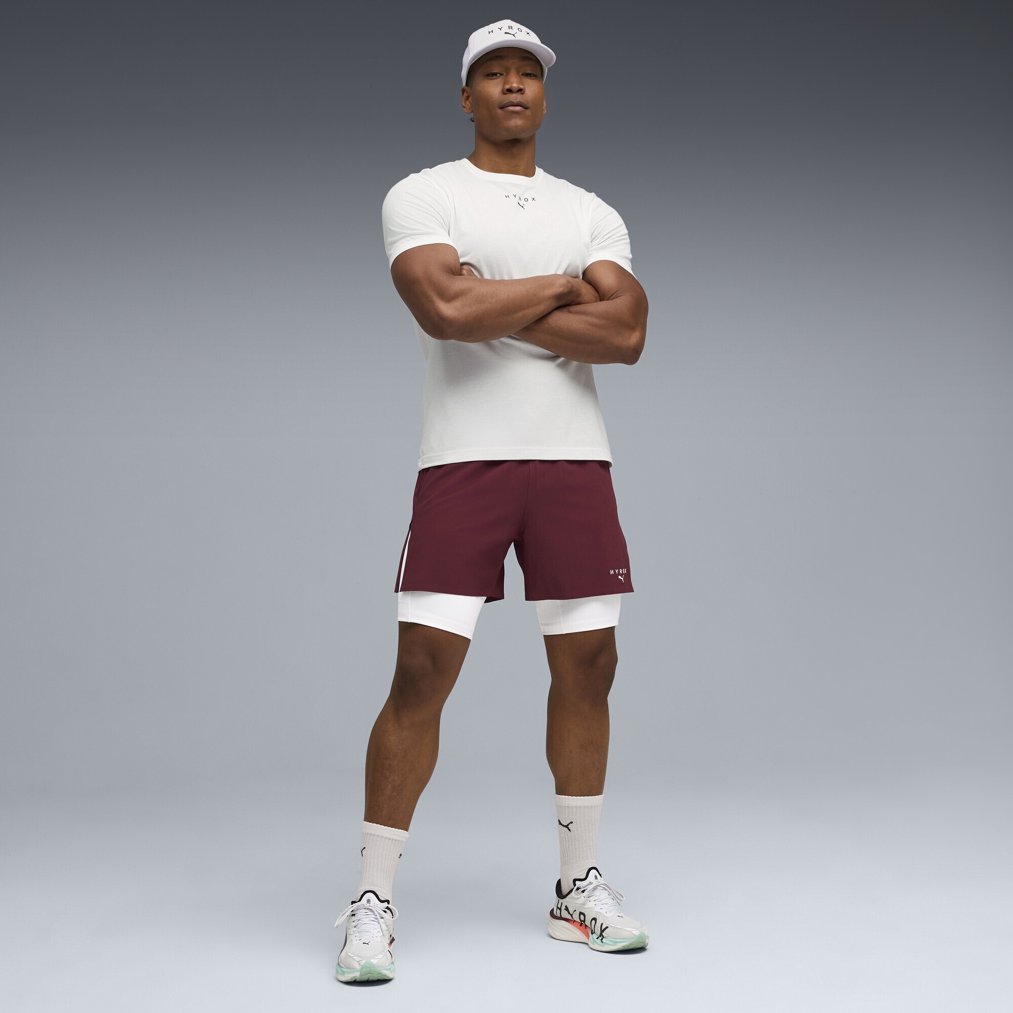 PUMA Trainingsshorts »PUMA x HYROX 2-in-1-Trainingsshorts Herren«