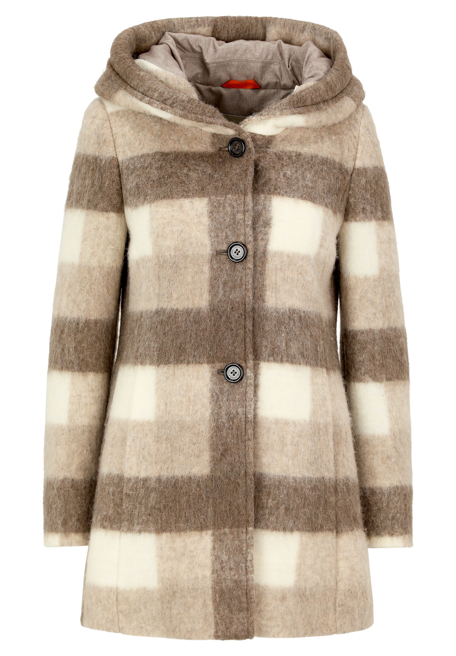 Amber & June Kurzjacke »Damen mit Kapuze« mit Kapuze
