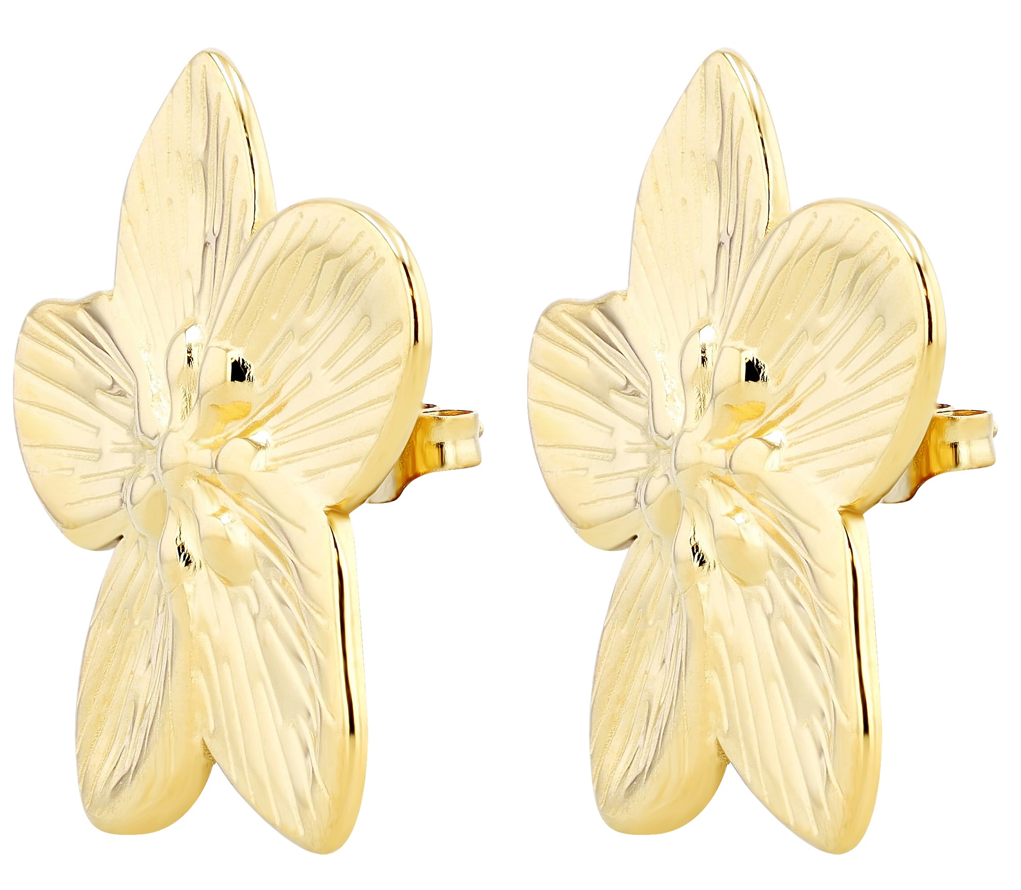 Adelia´s Paar Ohrhänger »Damen Ohrringe – Ohrstecker Blume aus Edelstahl« Eine schöne Geschenkidee für jeden Anlass