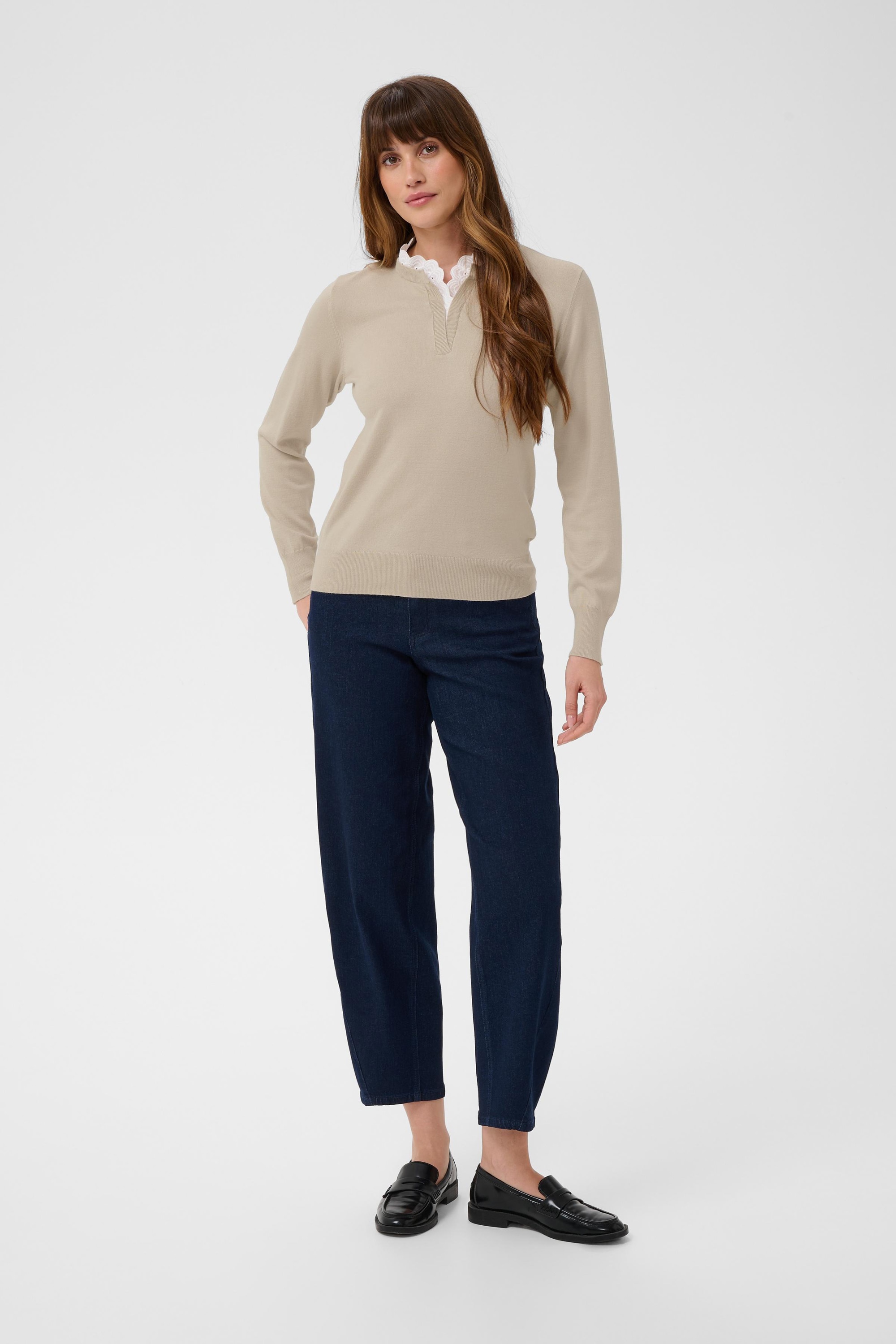 KAFFE Strickpullover »Damen Strickpullover KAlizza«