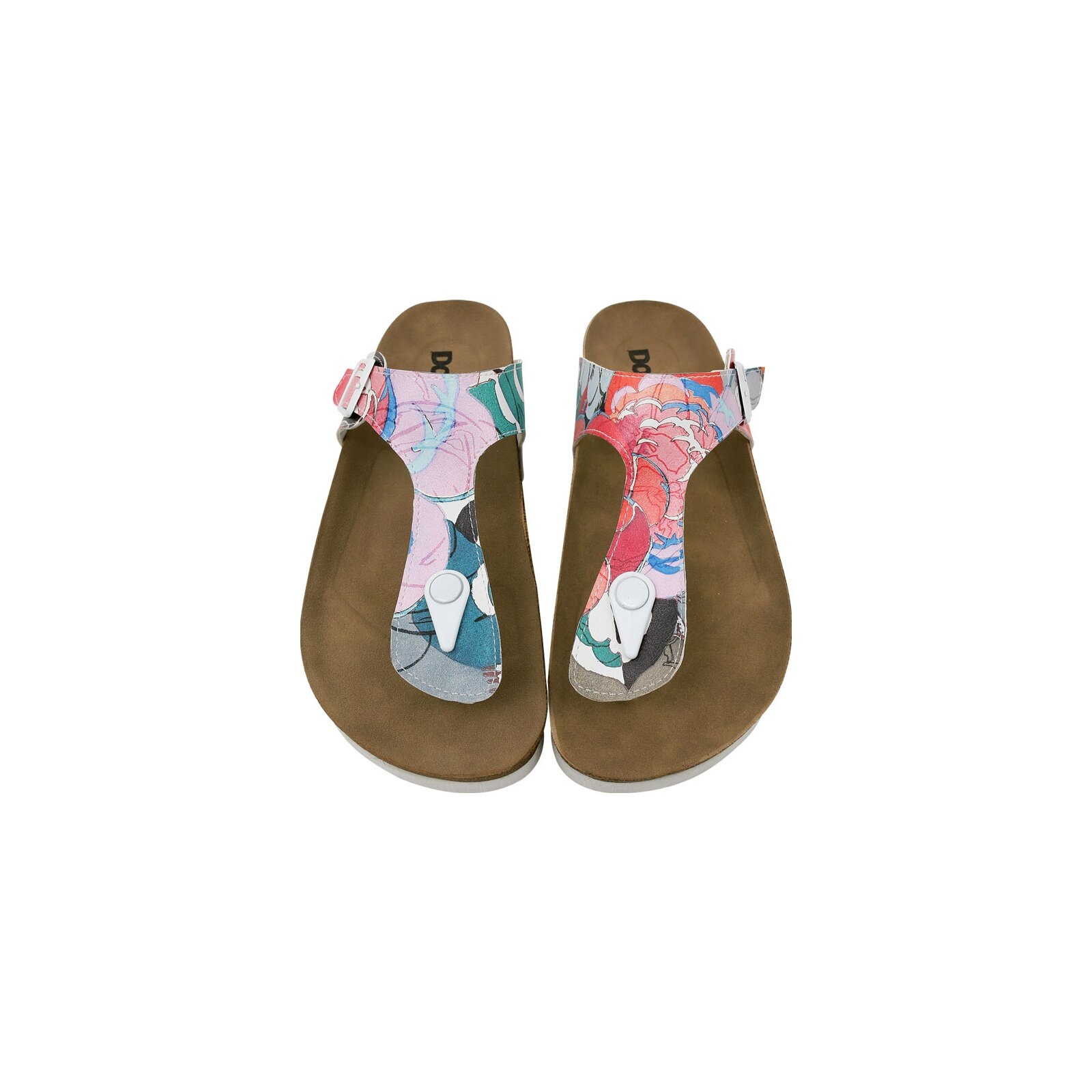 DOGO Zehentrenner "Lila Zehentrenner Hello Damen Sandalen", Handgefertigt günstig online kaufen