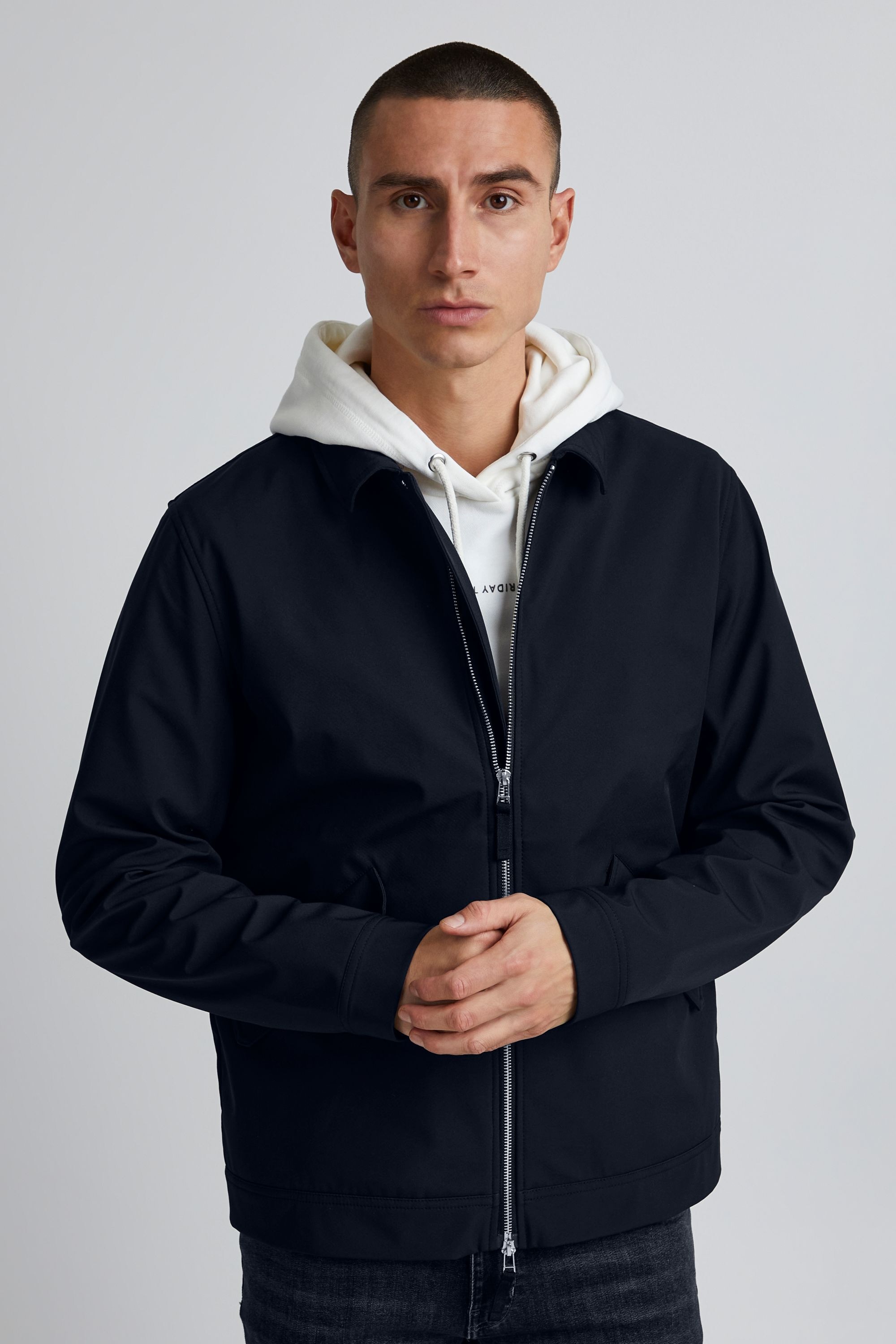 Casual Friday Kurzjacke "Kurzjacke CFOneil" ohne Kapuze günstig online kaufen