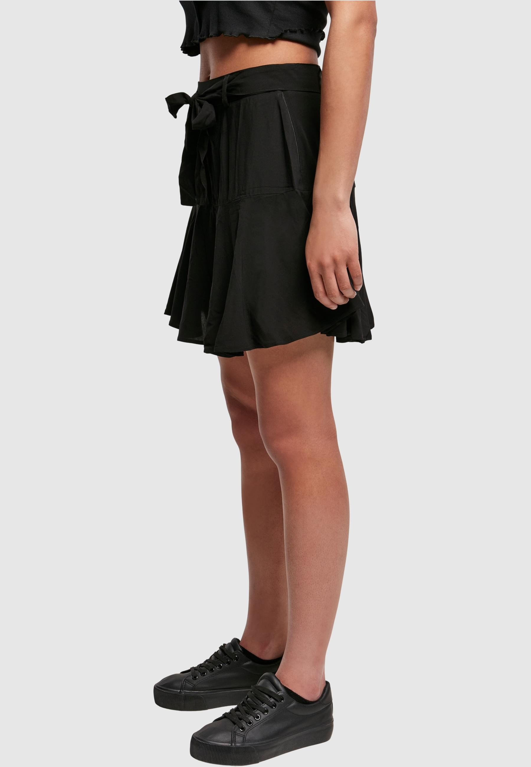URBAN CLASSICS Jerseyrock »Urban Classics Damen Ladies Viscose Mini Skort«, (1 tlg.)