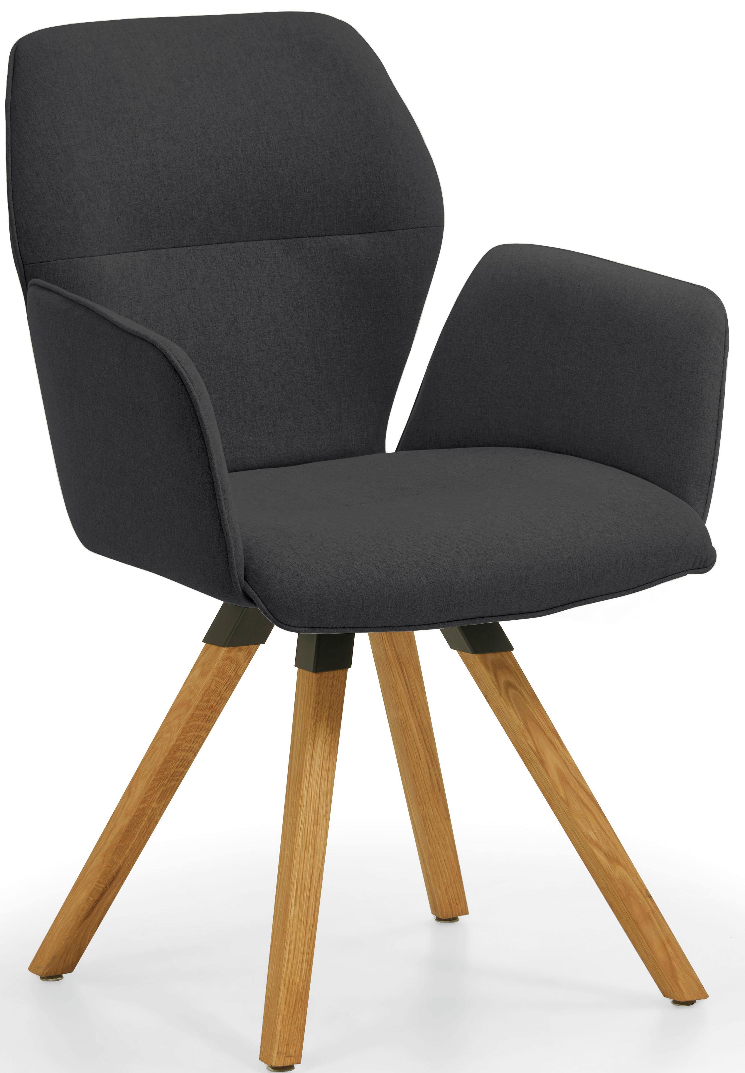 NIEHOFF SITZMÖBEL 1100000002199 "Merlot 2132-47" () Gestell aus massivem Eichenholz, 2er Set