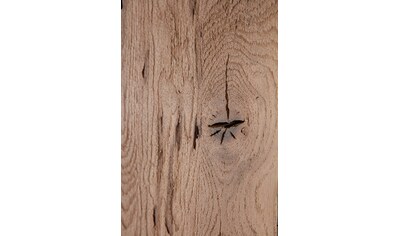 machalke® Lowboard »Siena«, mit edlen massiven Eichenholz Türfronten, mit einer... kaufen