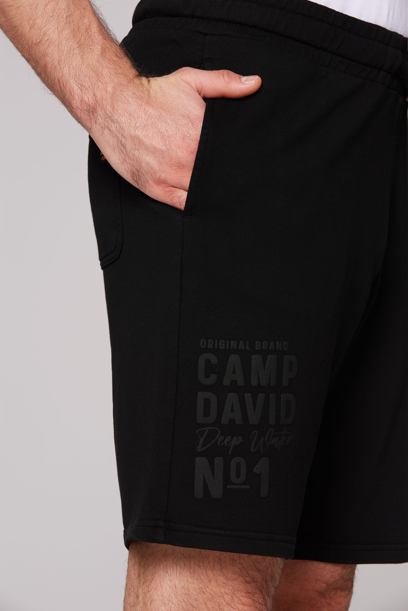 CAMP DAVID Sporthose, mit Gesäßtasche