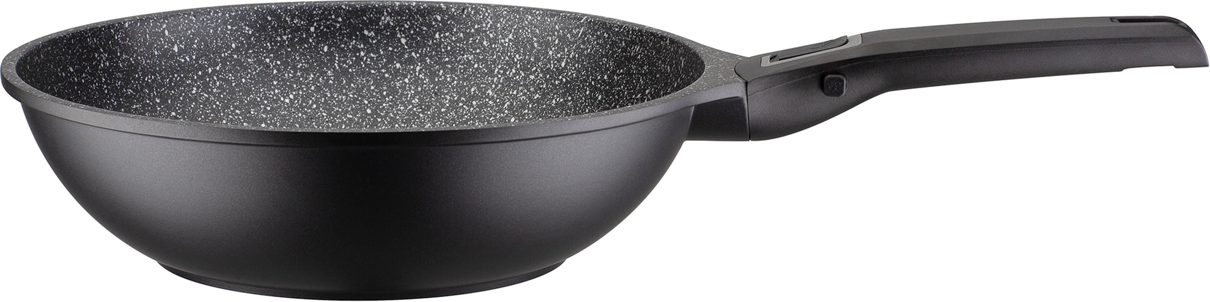 Wok »Easy Click«, Aluminiumguss, (1 tlg.), abnehmbarer Griff, Ø 28 cm, Induktion