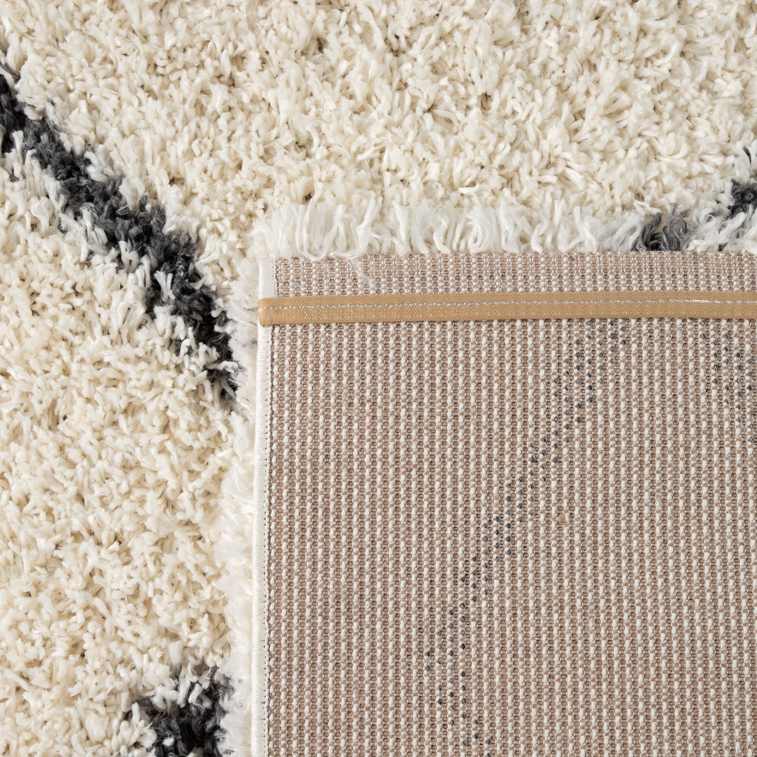 Paco Home Hochflor-Teppich "Kalmar 446" rechteckig 40 mm Höhe Scandi Design günstig online kaufen