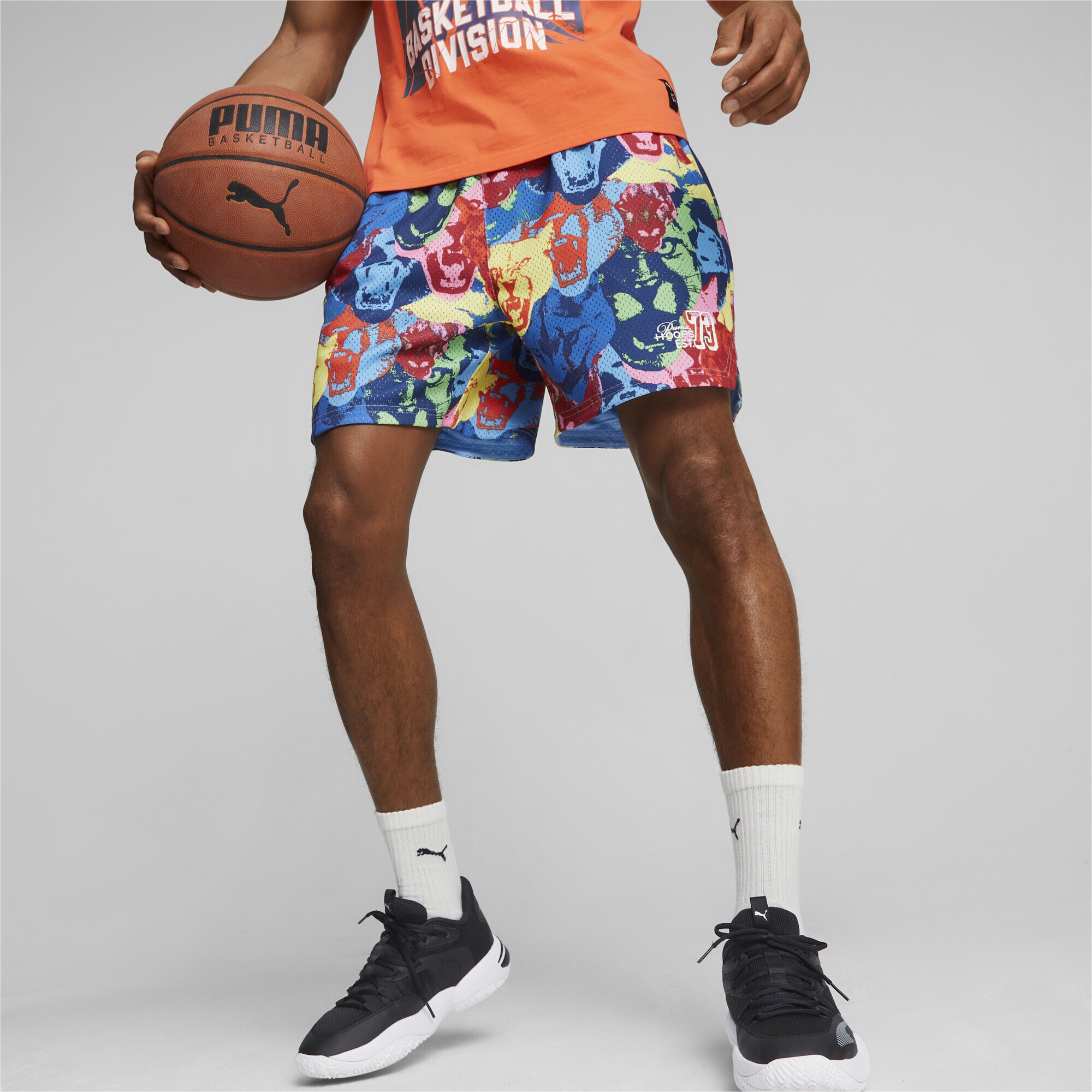 PUMA Shorts »Franchise Basketballshorts Herren«
