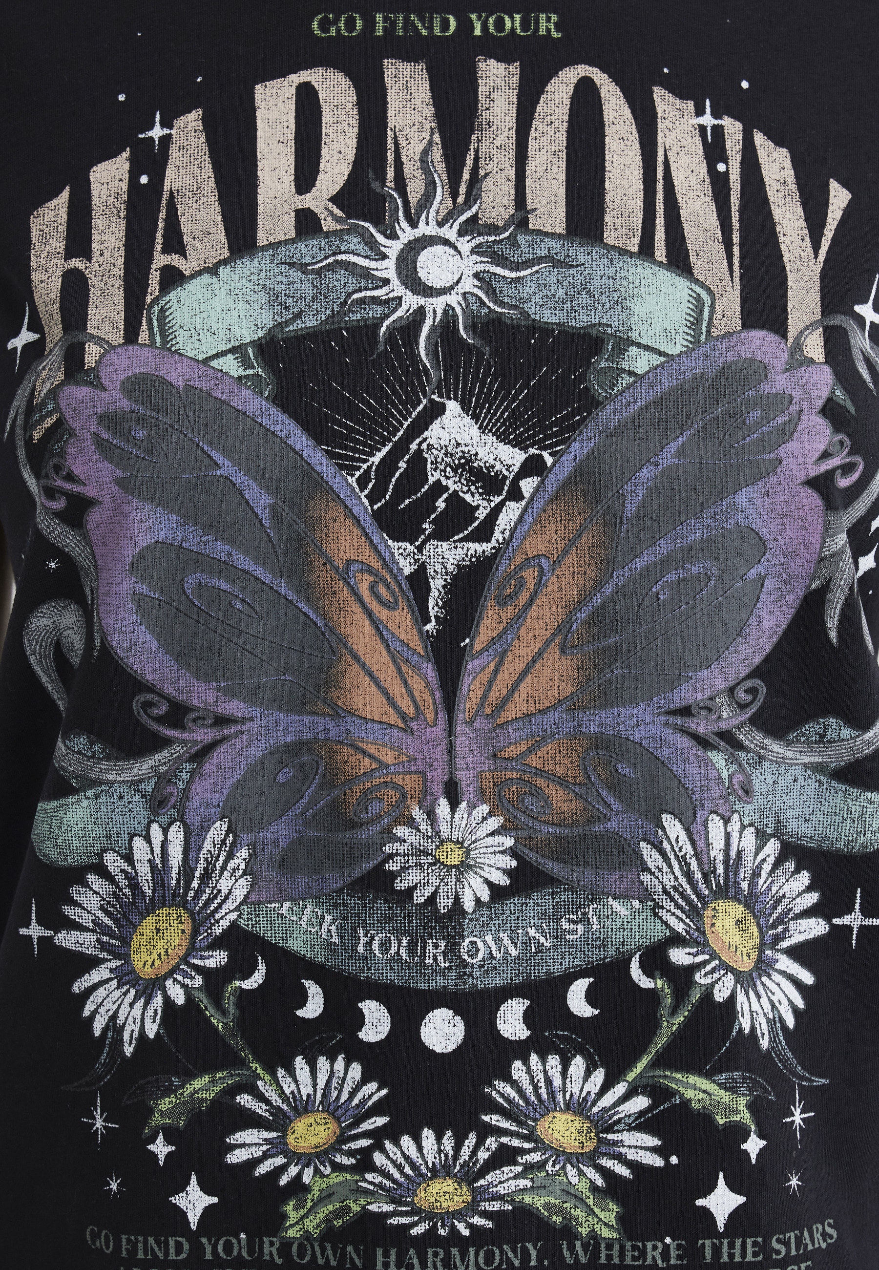 Mavi T-Shirt »BUTTERFLY PRINTED T-SHIRT«, Print T-Shirt