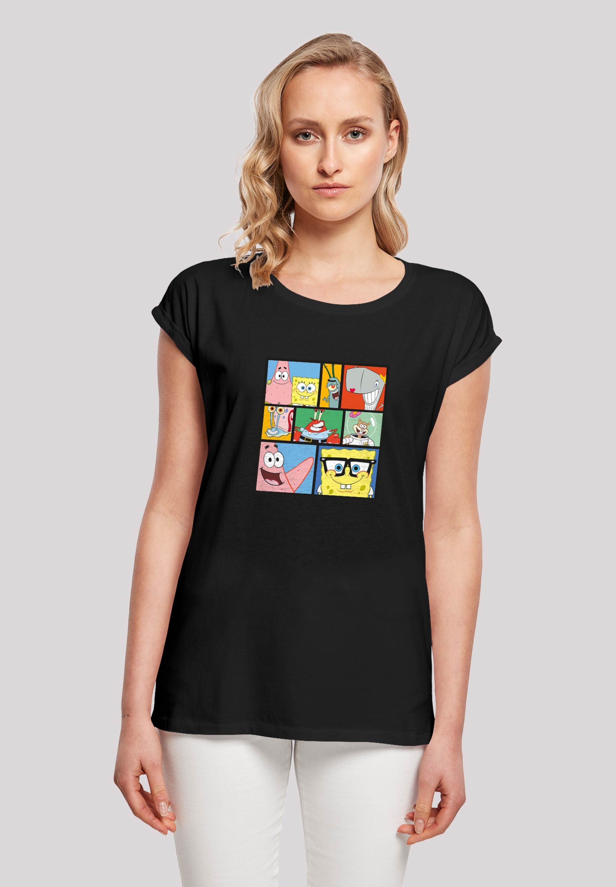 T-Shirt »'Spongebob Schwammkopf Collage'«, Print