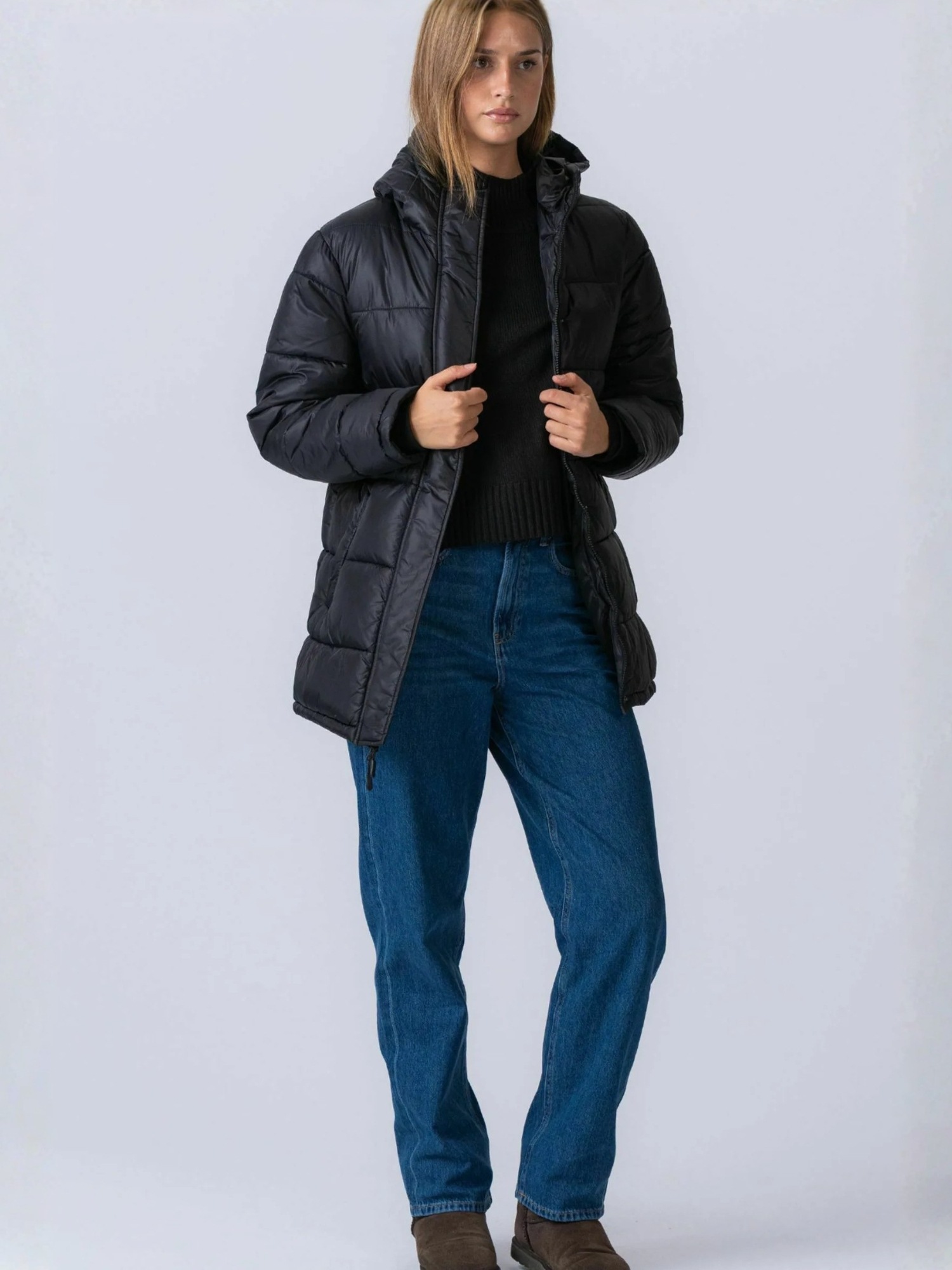 TeeShoppen Outdoorjacke »TEESHOPPEN Jacket Long Puffer«