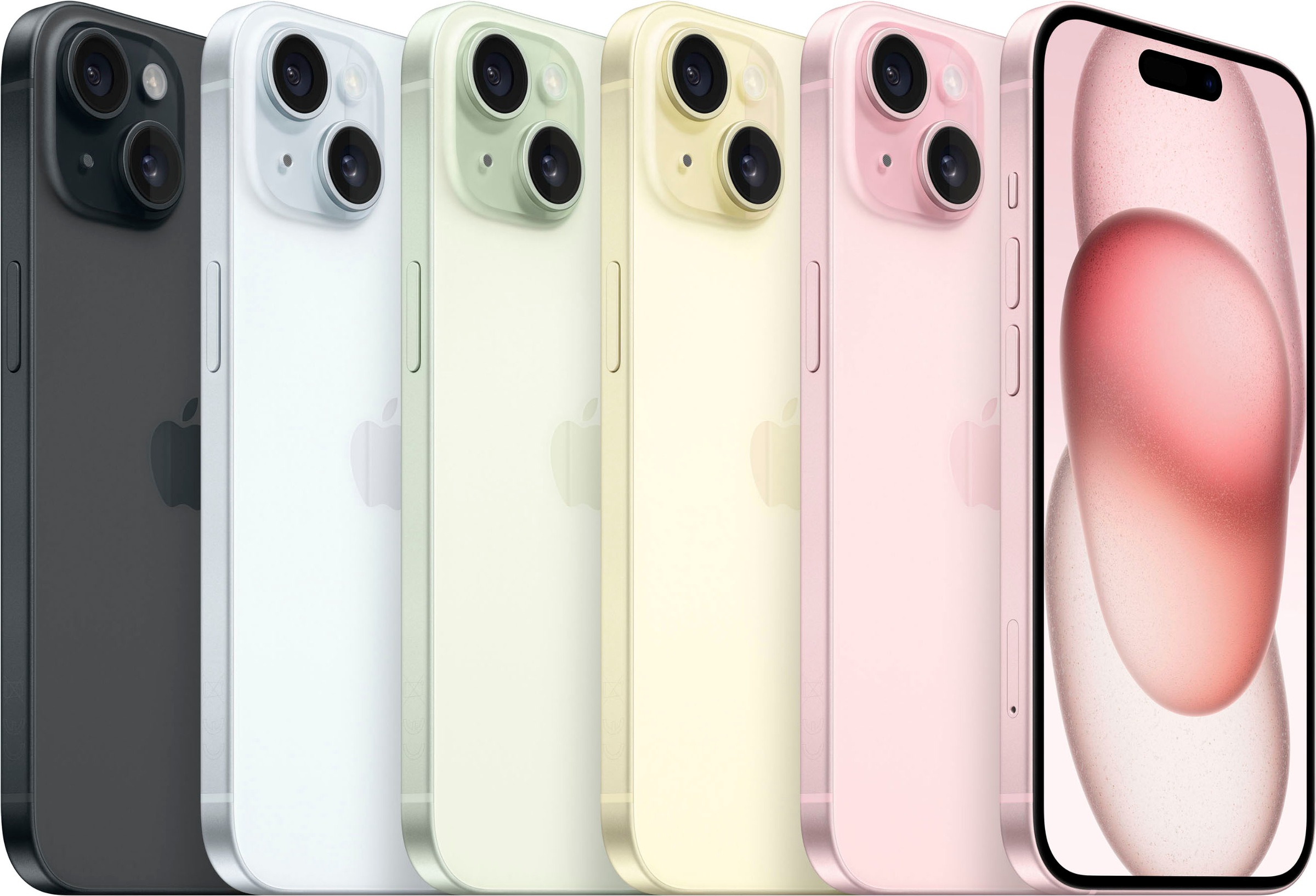 Apple Smartphone »iPhone 15 128GB«, grün, 15,5 cm/6,1 Zoll, 128 GB Speicherplatz, 48 MP Kamera