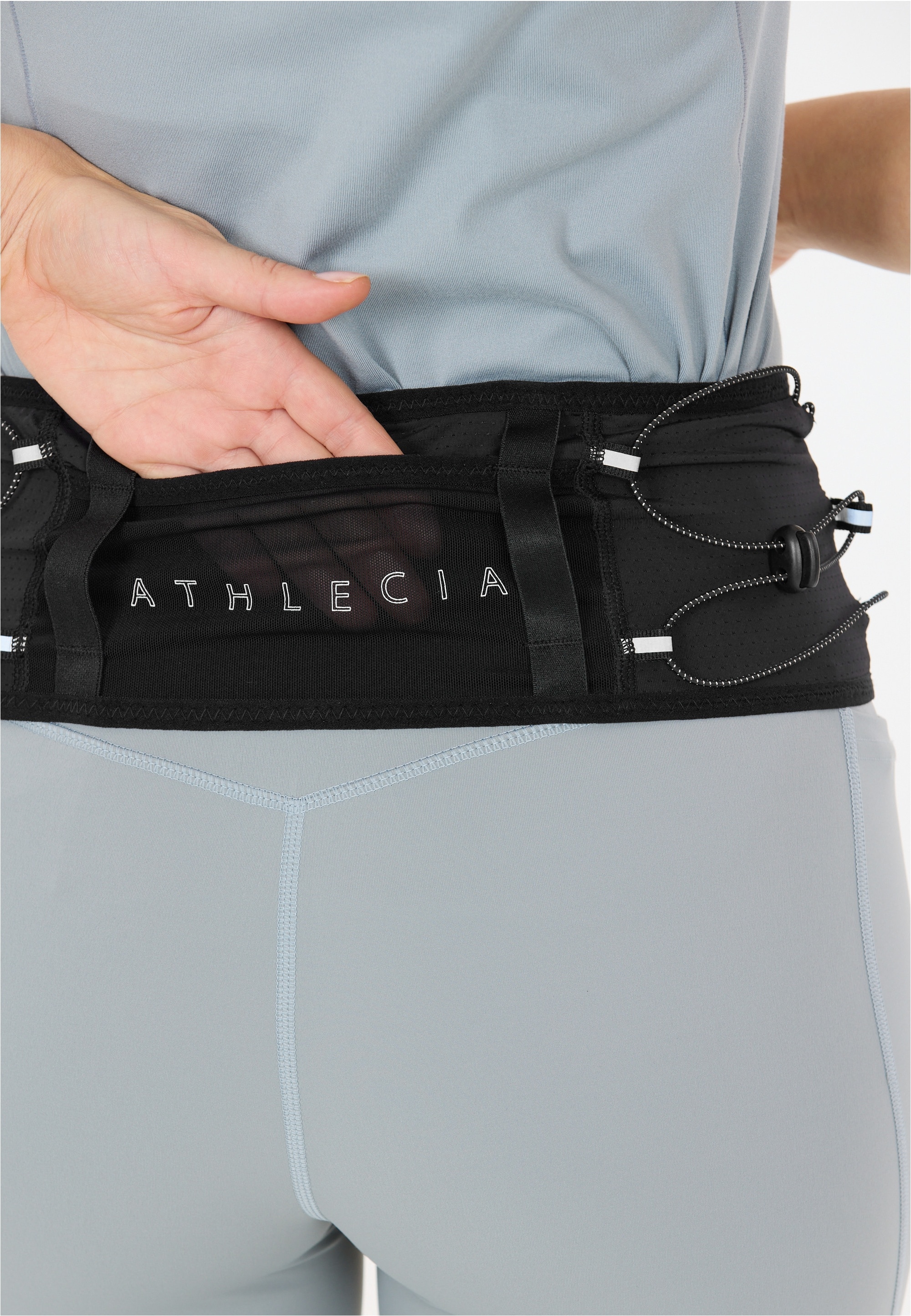 ATHLECIA Hüftgürtel »Glessop« mit reflektierenden Elementen