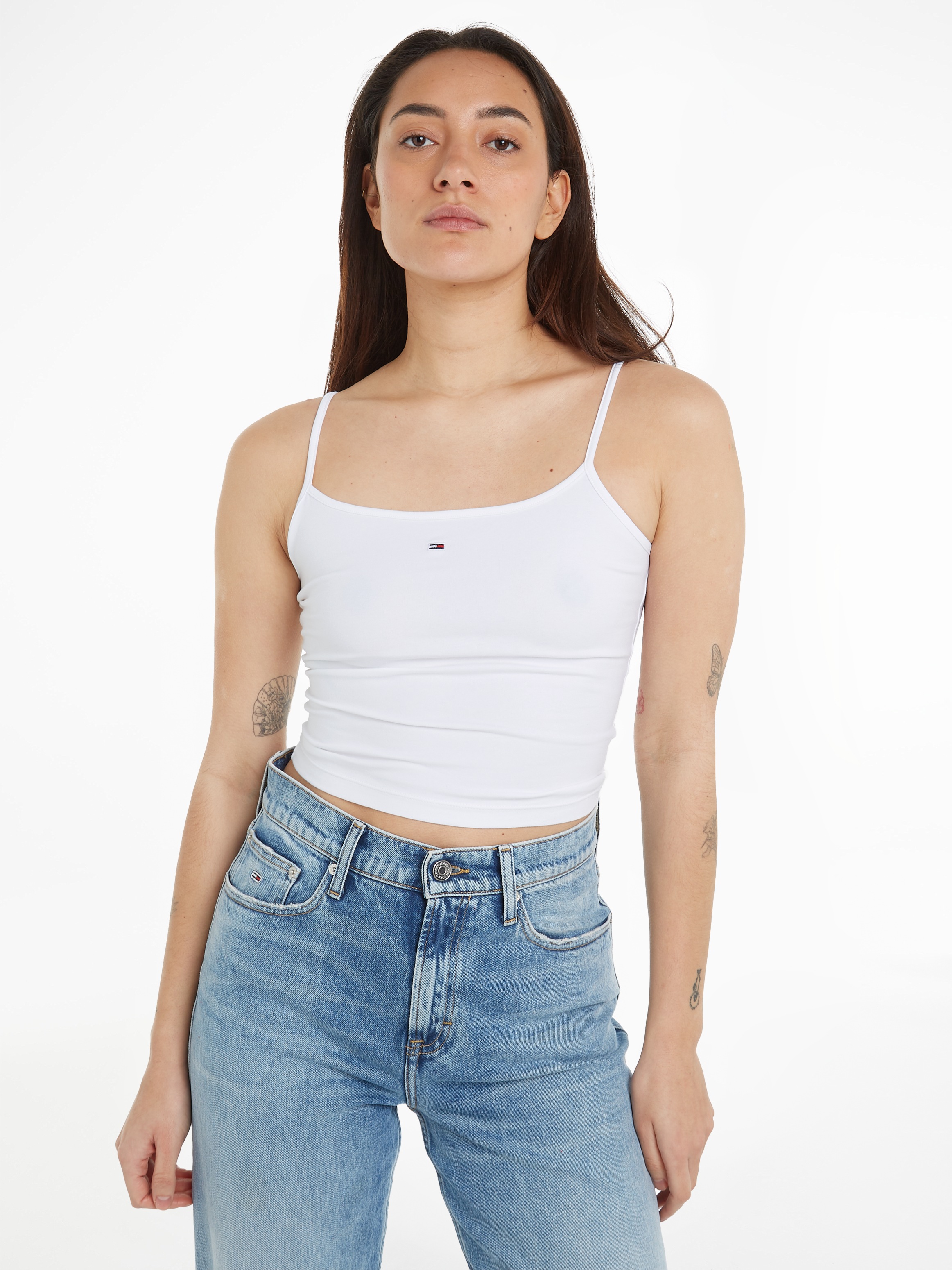 Tommy Jeans Tanktop "TJW 2PACK ESSENTIAL STRAP TOP" Packung, 2er-Pack, 2 St günstig online kaufen