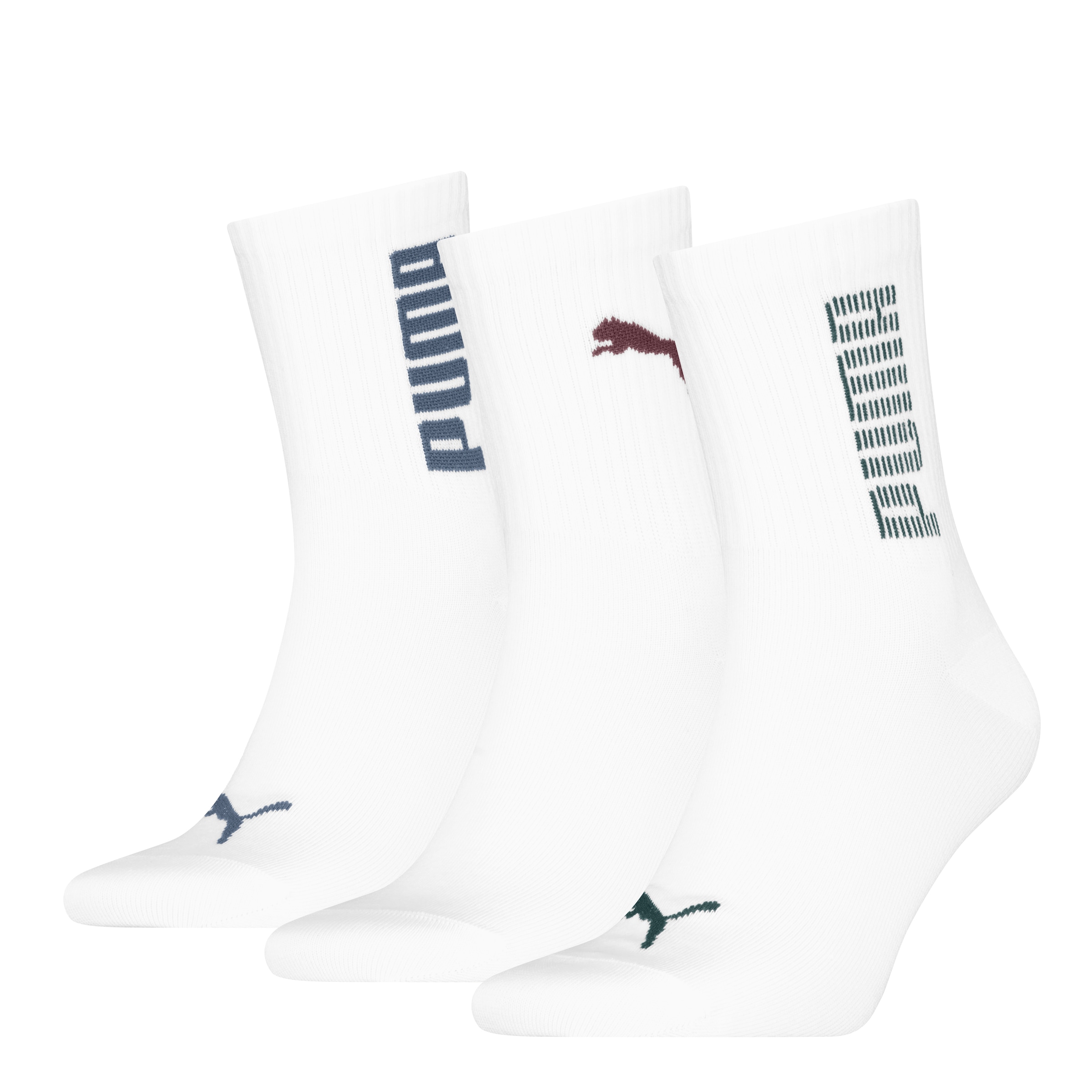 PUMA Socken "PUMA UNISEX RIB LOGO SHORT SOCK 3P", (3er Pack) günstig online kaufen