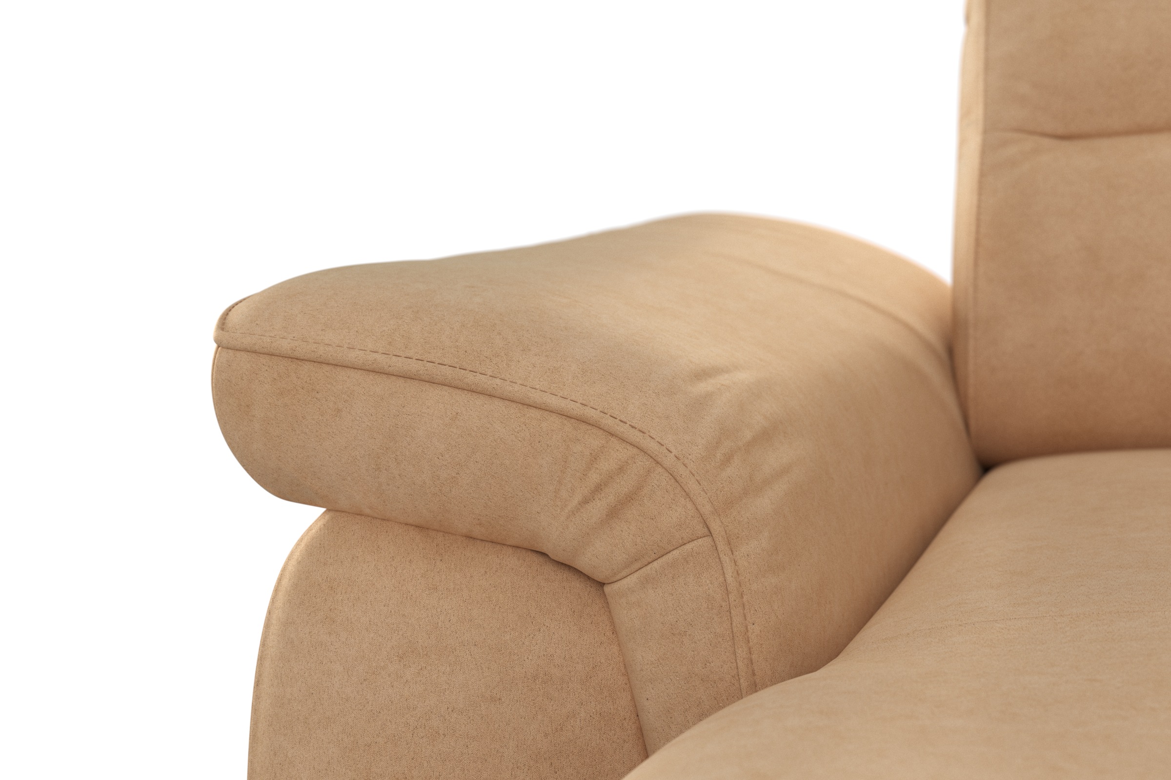sit&more Wohnlandschaft »Sinatra U-Form«, optional mit Kopfteilverstellung und Armteilfunktion, Metallfüße