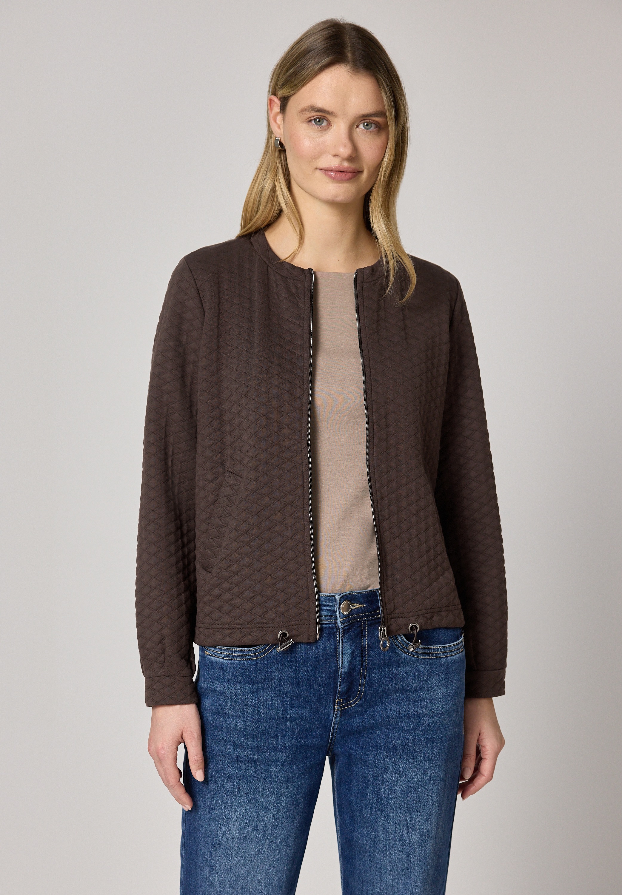 STREET ONE Cardigan mit Struktur
