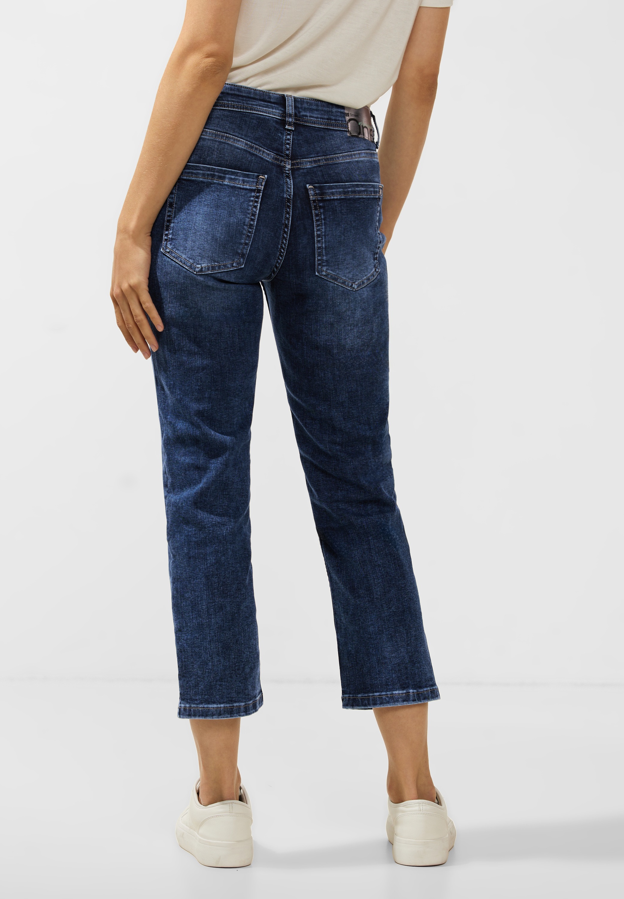 STREET ONE 7/8-Jeans, High Waist