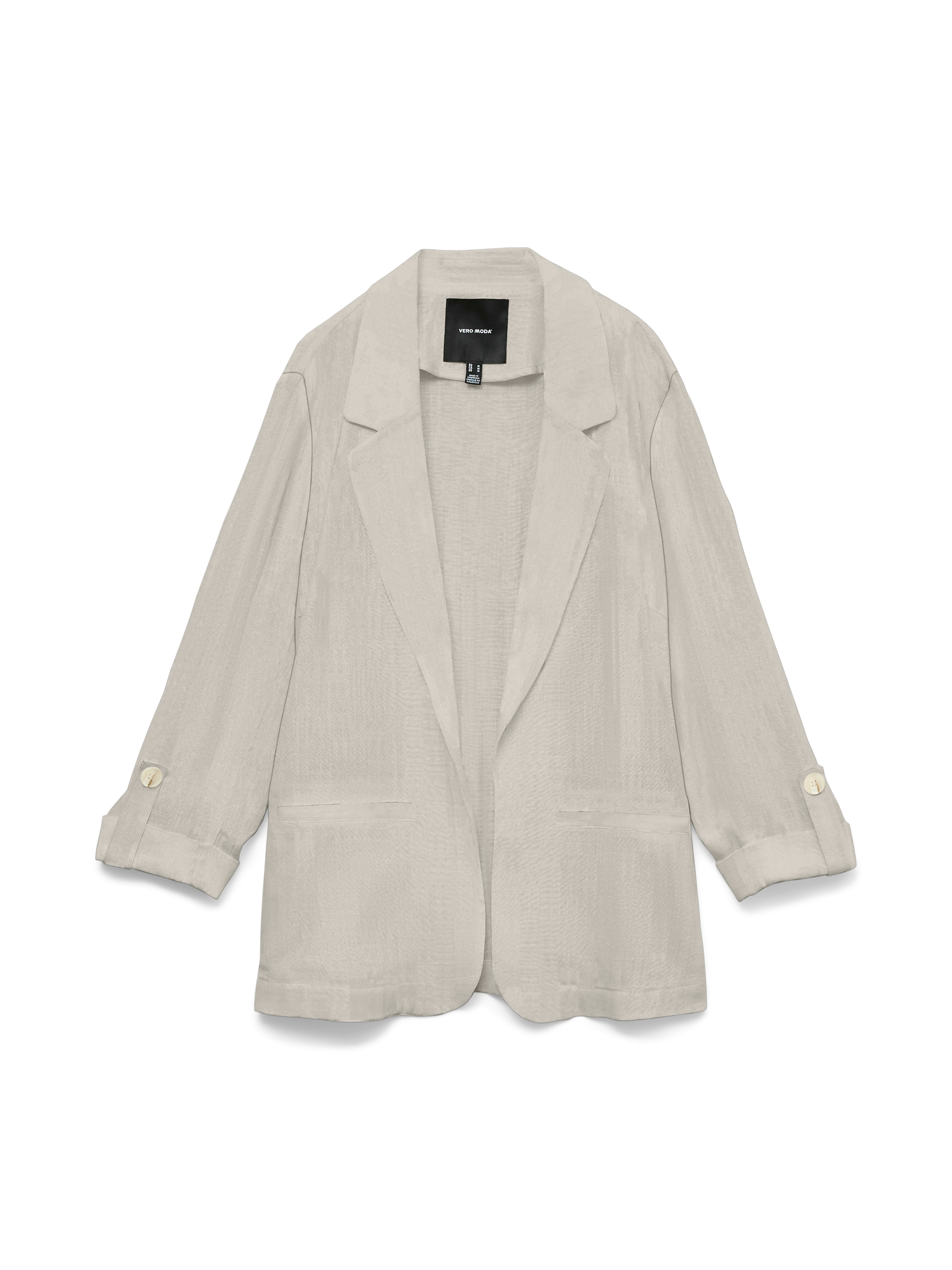 Vero Moda Longblazer »VMROSIE 3/4 LOOSE BLAZER NOOS« Viskosemischung, regular fit, mit Leinen