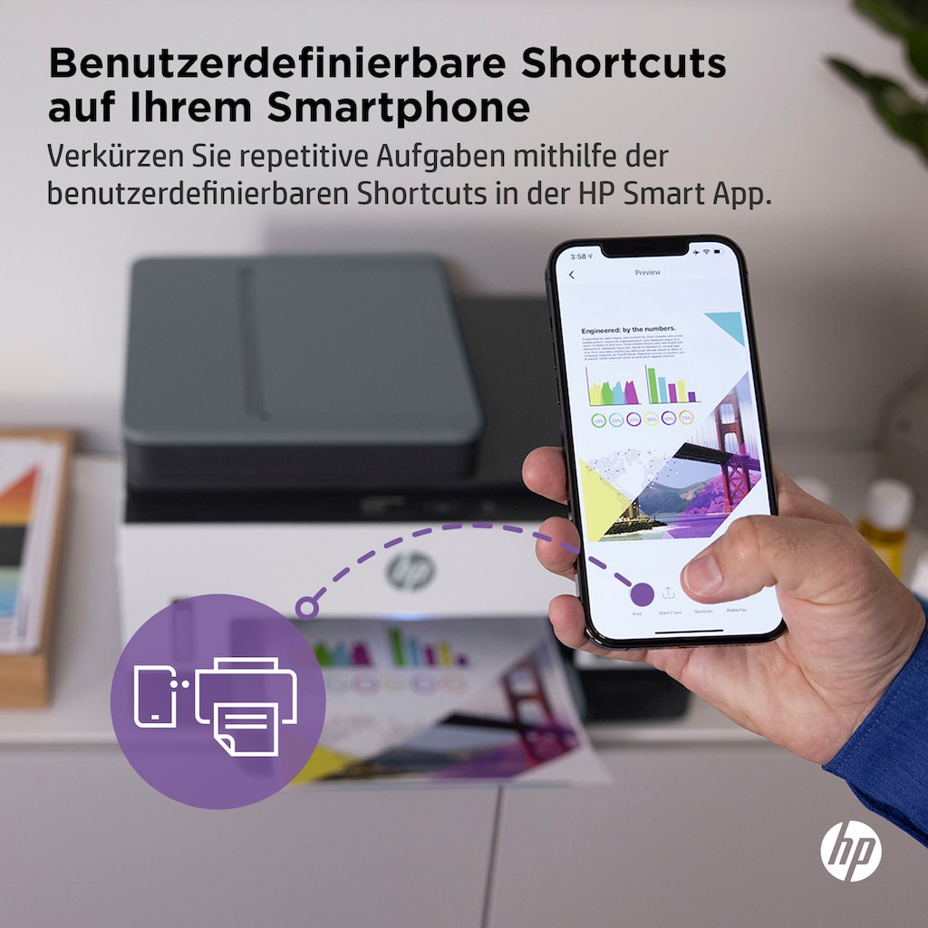 HP Multifunktionsdrucker »Smart Tank 7605«