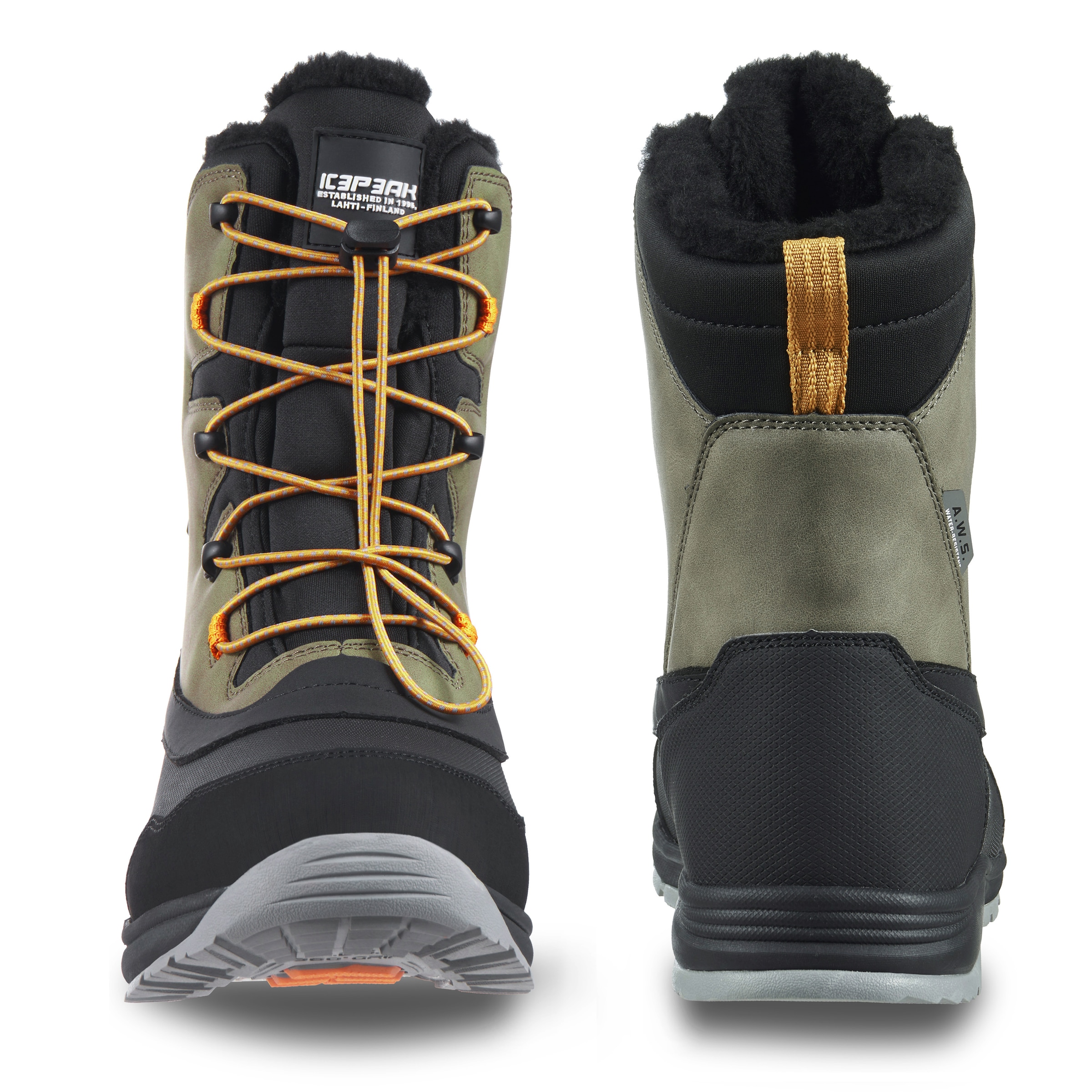 Icepeak Winterboots »ALMONT MR«, Winterschuhe, Snowboots, Winterstiefel, wasserdicht, gefüttert