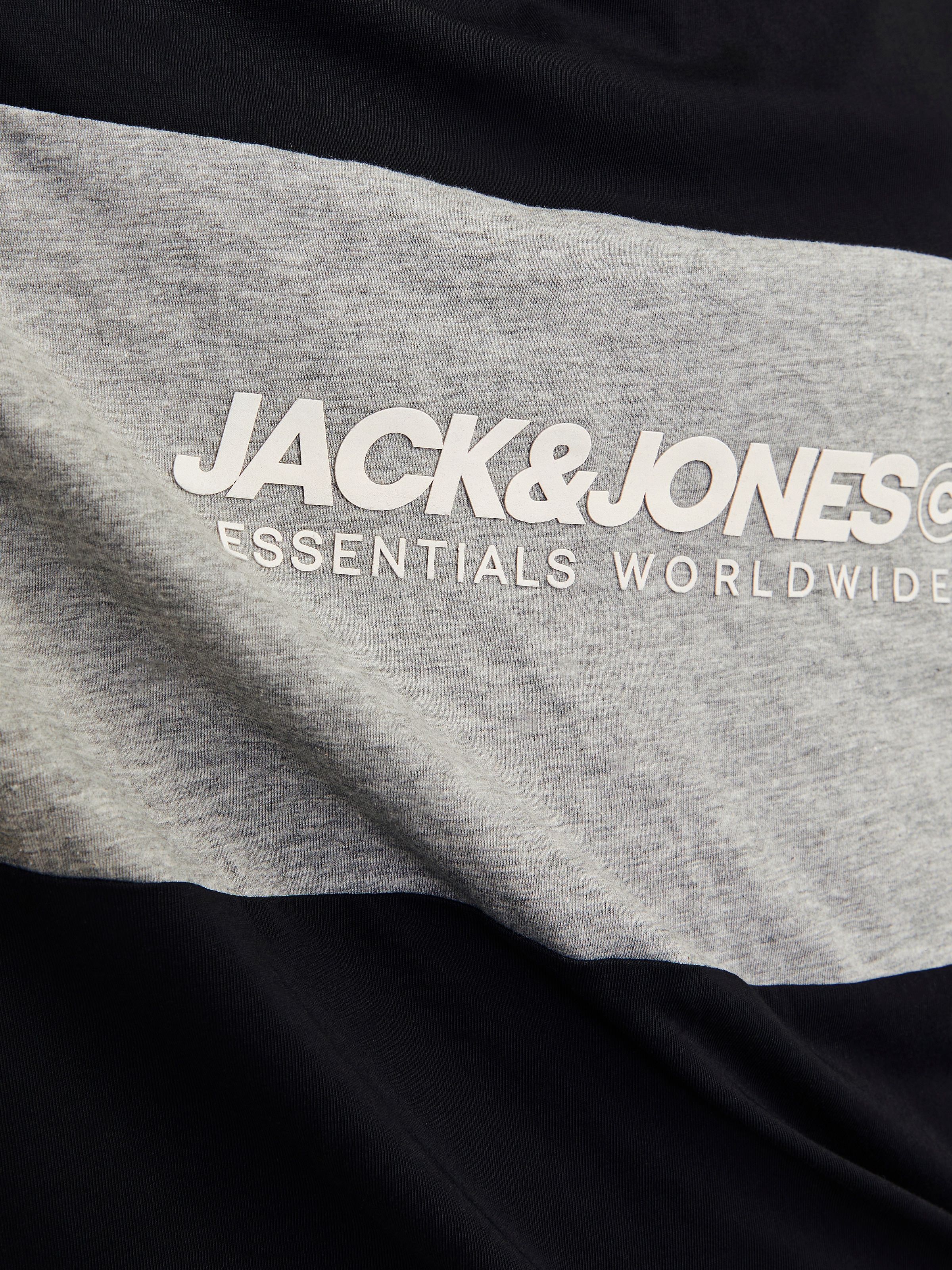 Jack & Jones Rundhalsshirt »JJELEGACY BLOCKING TEE SS O-NECK NOOS«