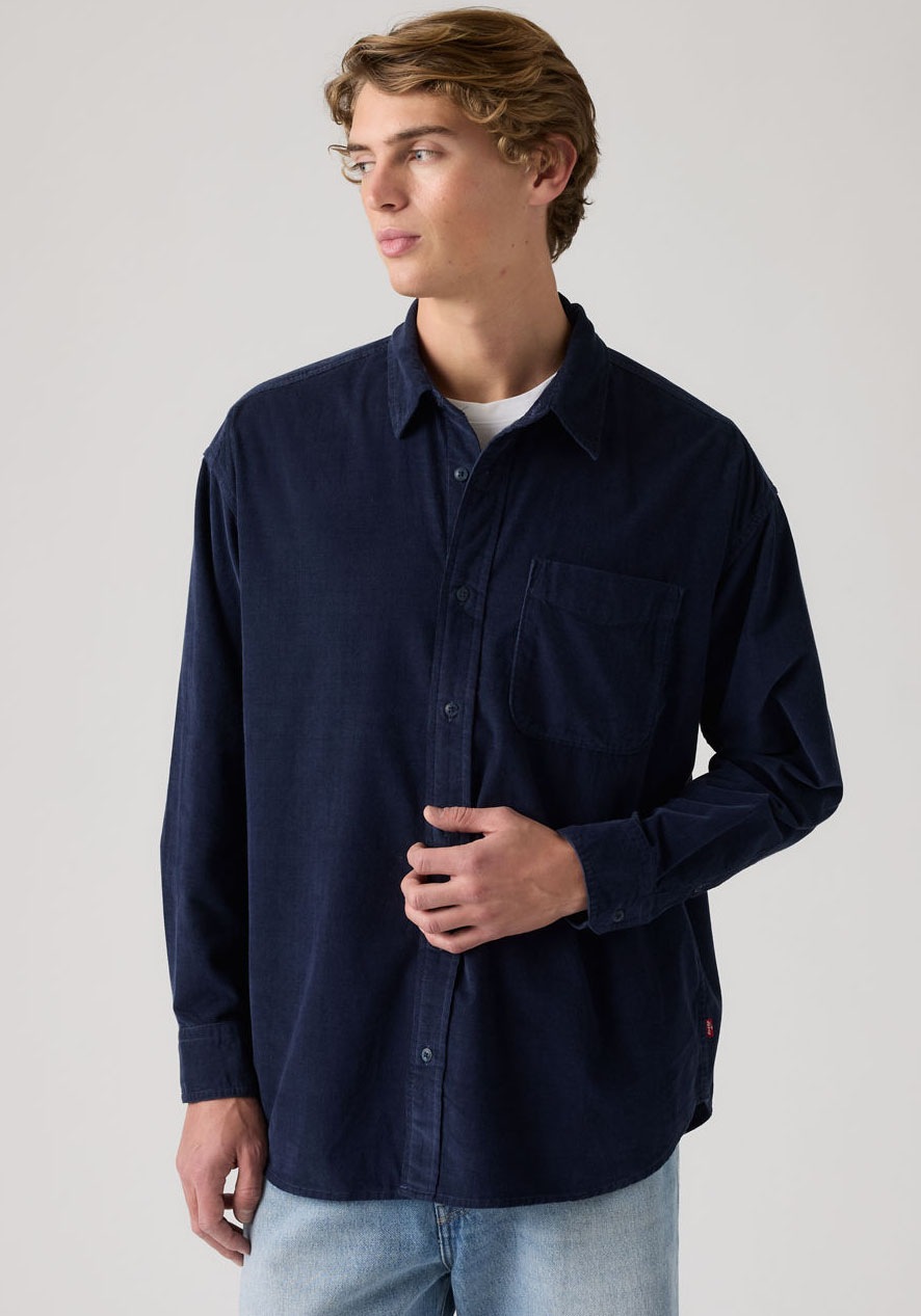 Levis Langarmhemd "LOOSE BUTTON UP" aus Feincord, Baumwolle günstig online kaufen