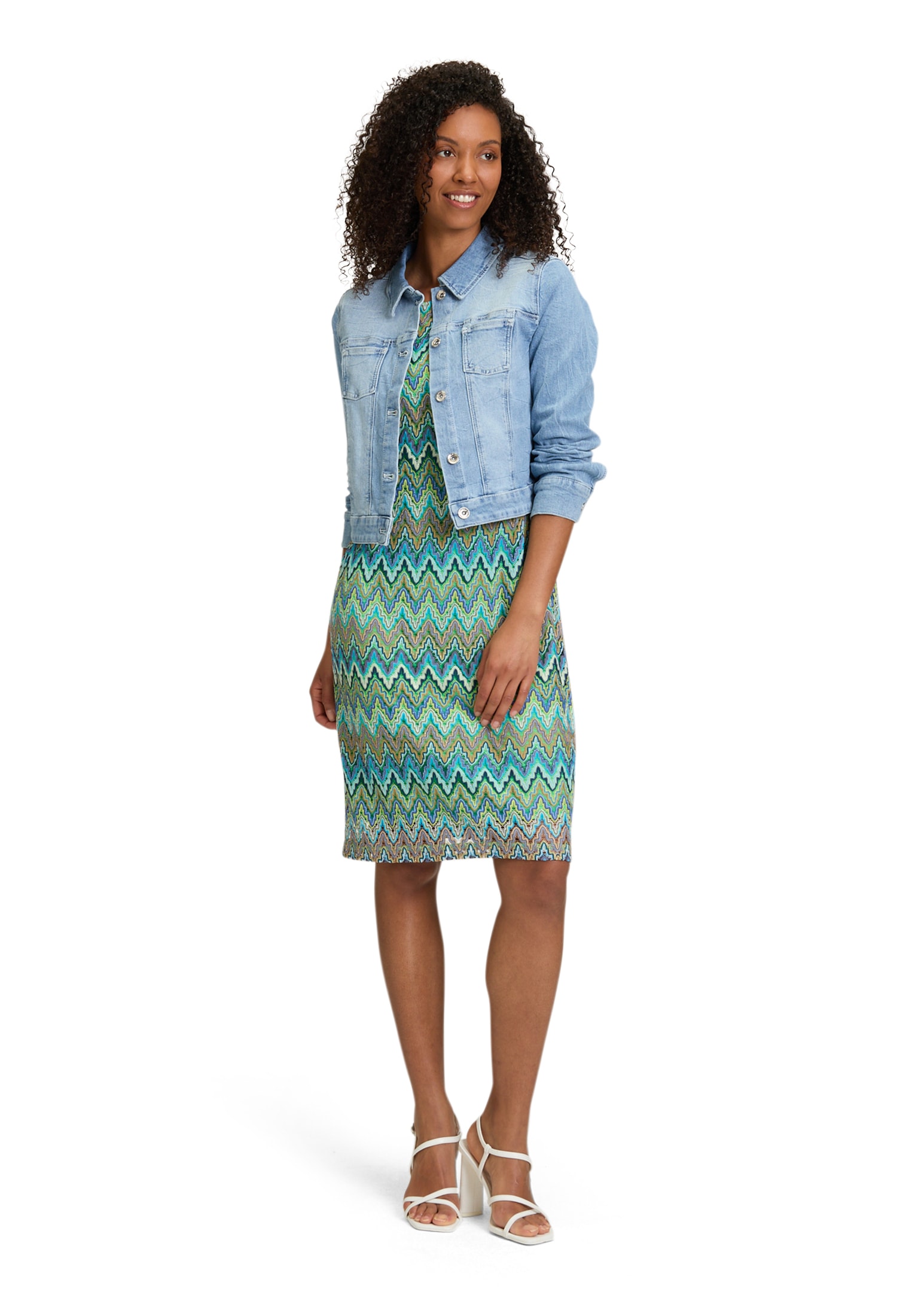Betty Barclay Jackenblazer »Betty Barclay Jeansjacke langarm«, Material