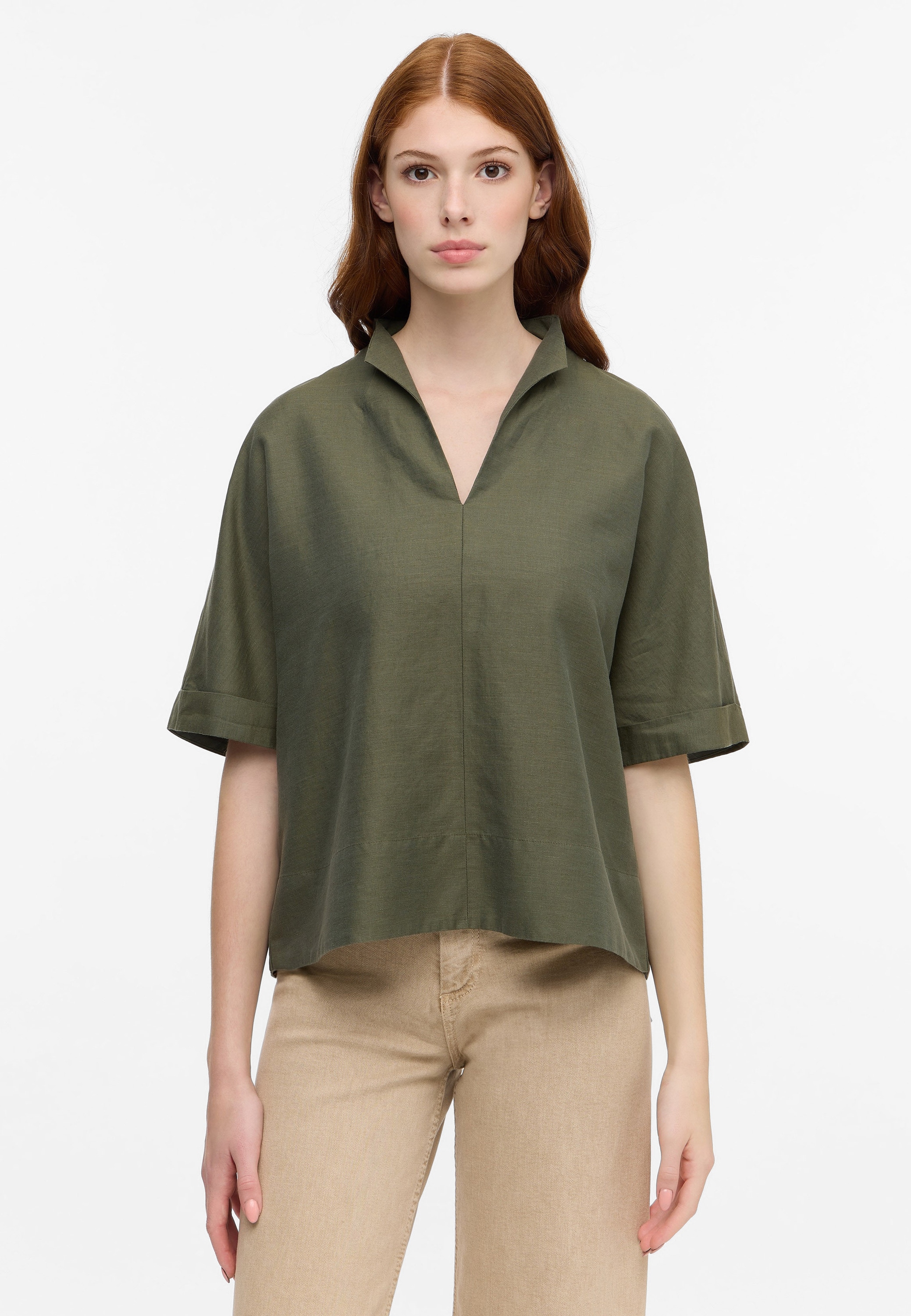 Eterna Longbluse "OVERSIZE FIT", EASY IRON (bügelleicht) günstig online kaufen