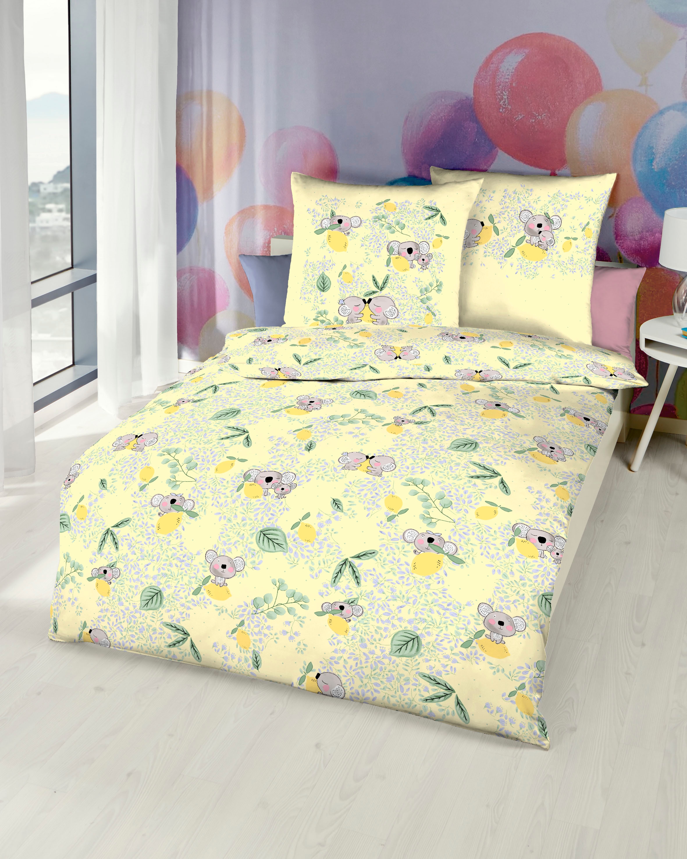 Kaeppel Kinderbettwäsche "Koalas" 2 Stk. tlg. angenehm wärmend günstig online kaufen