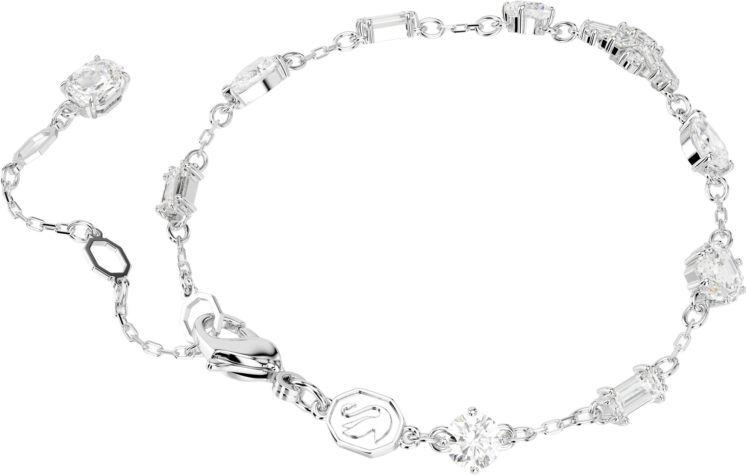 Swarovski Armband »Idyllia E Florere Schneeflocke«, mit Swarovski® Zirkonia (synth.)